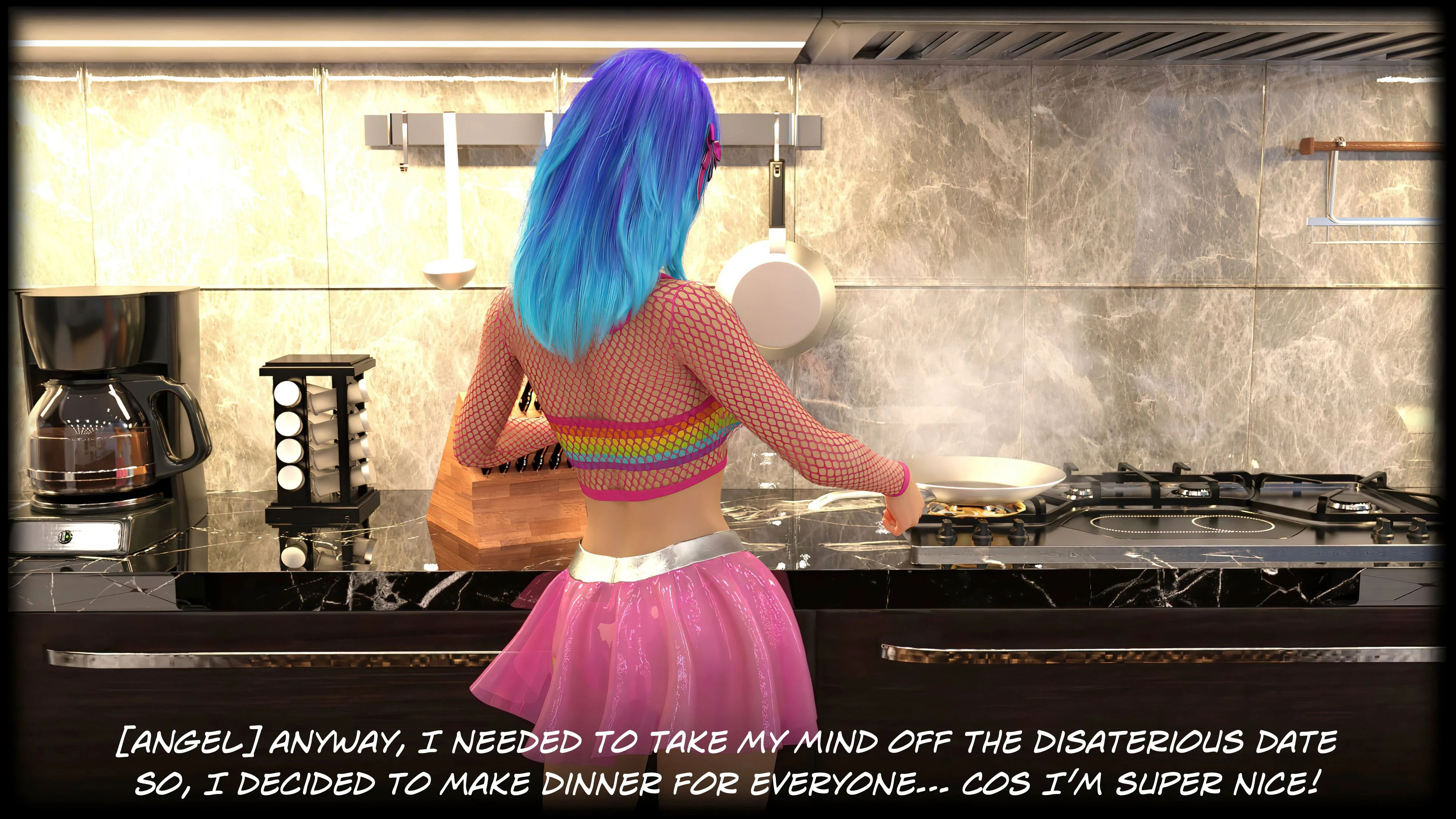 The Temptation Game [Sexy3DComics | Gonzo] Chapter 3.2 - Page 43