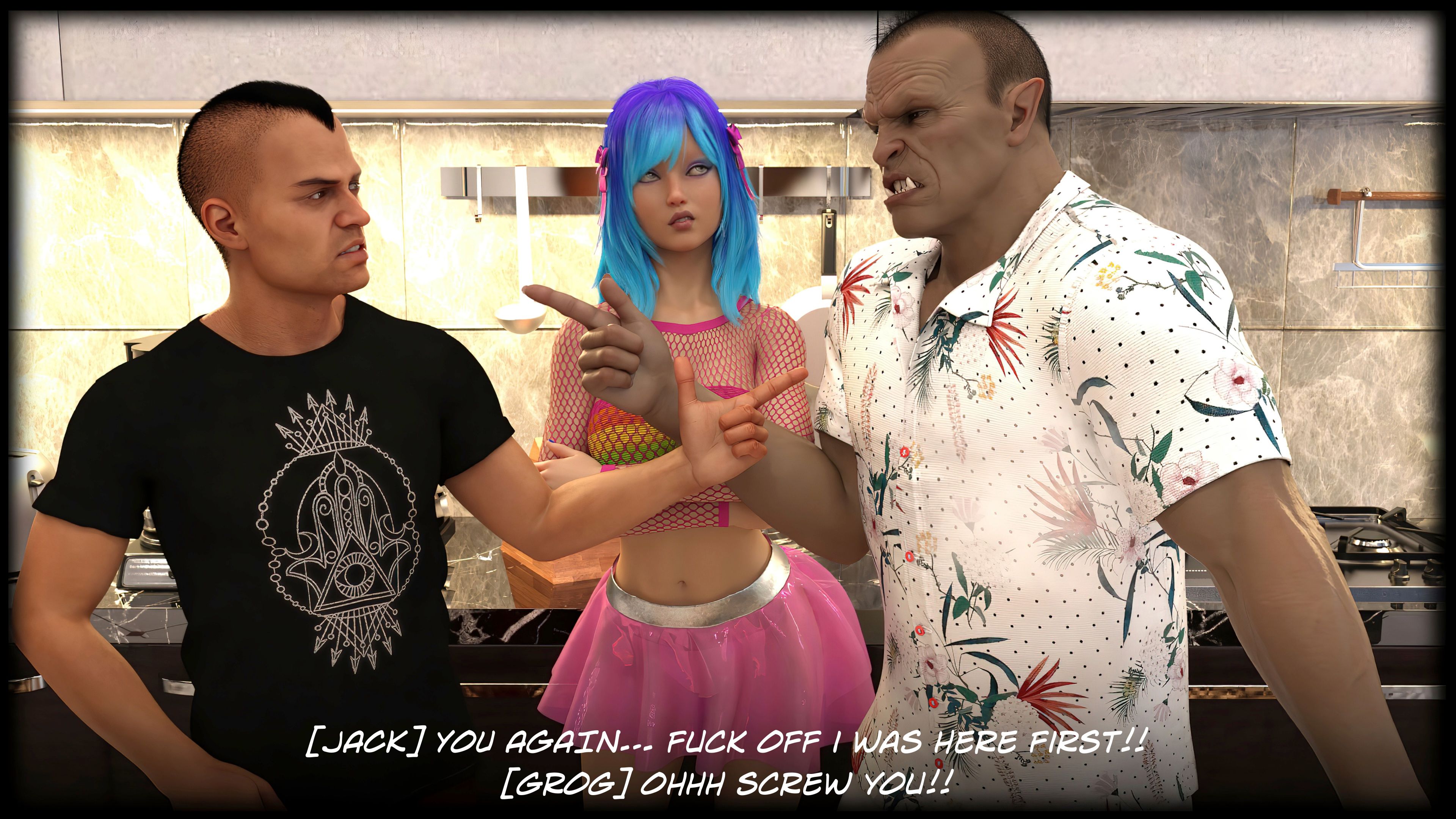 The Temptation Game [Sexy3DComics | Gonzo] Chapter 3.2 - Page 69