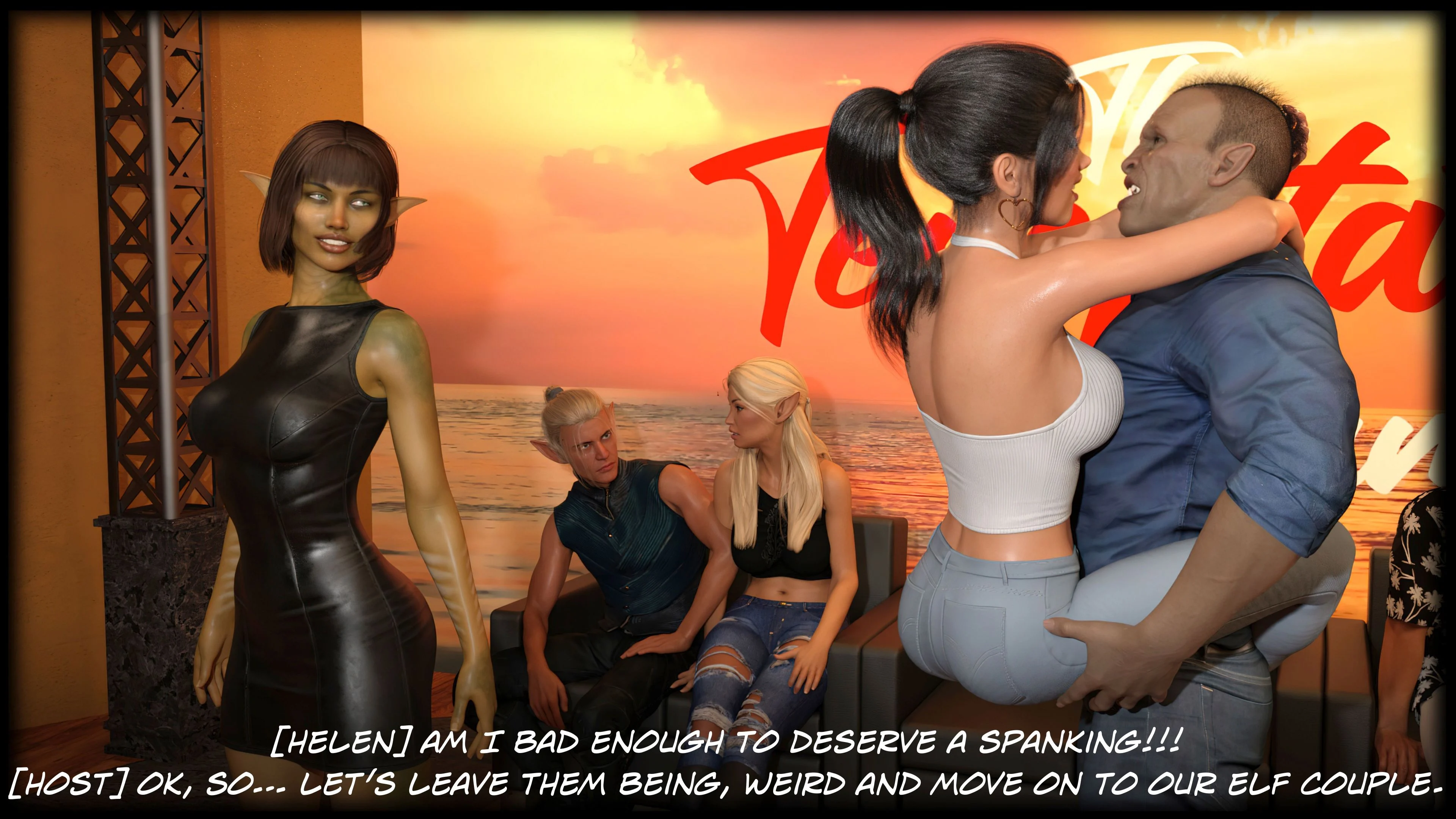 The Temptation Game [Sexy3DComics | Gonzo] Chapter 4 - Page 34