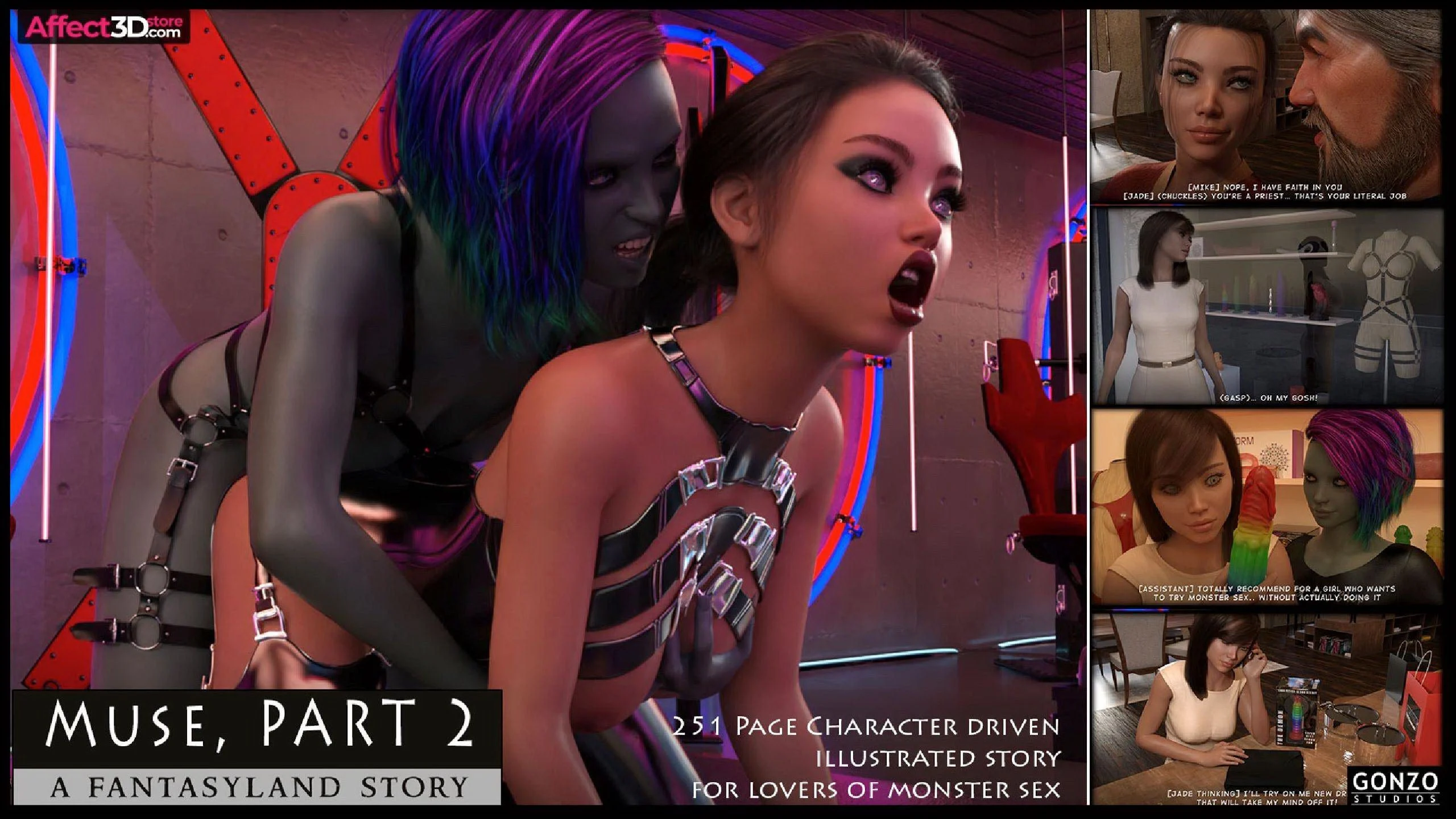 Muse – A Fantasyland Story [Sexy3DComics | Gonzo] Chapter 1 - Page 140