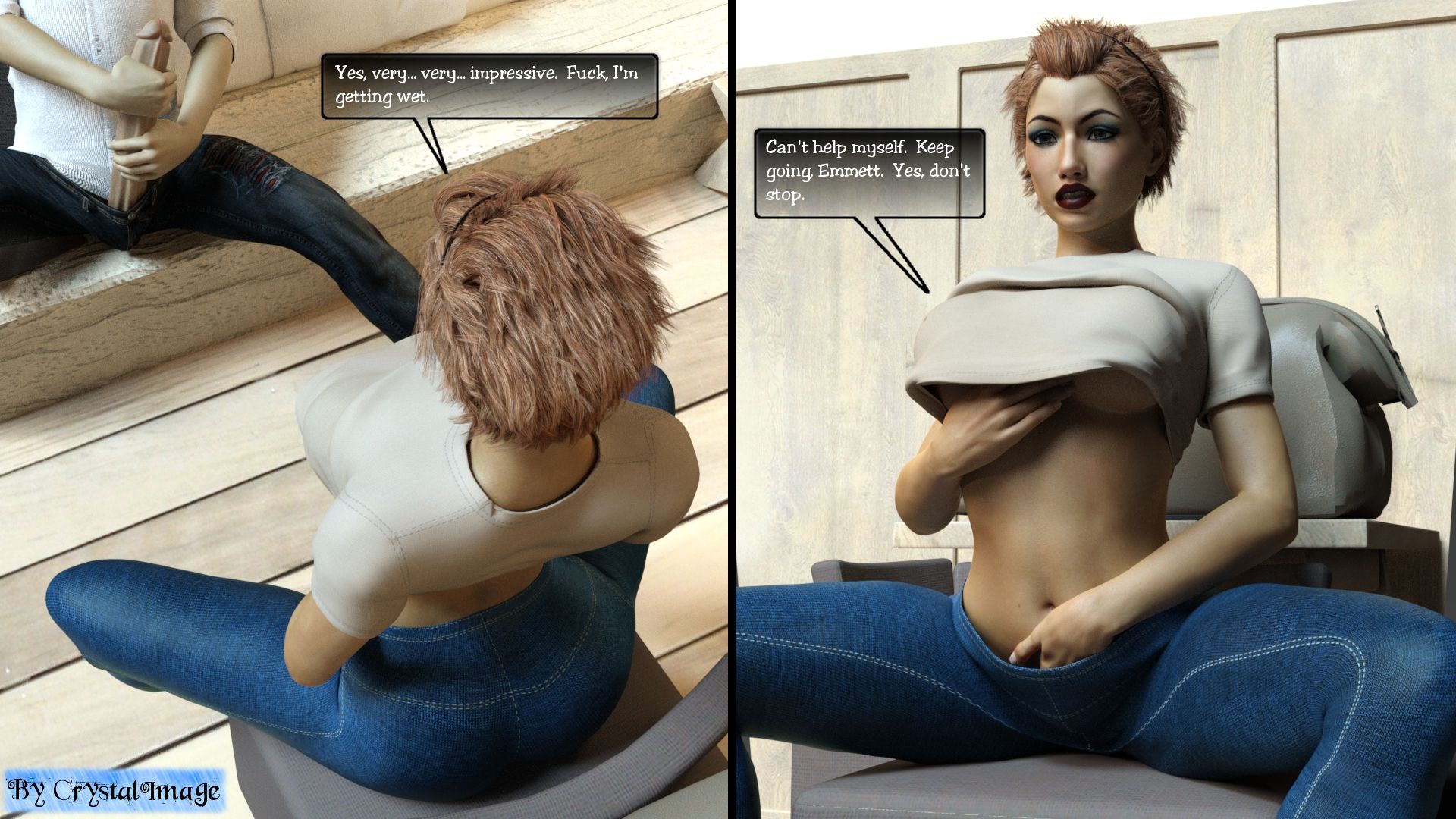 Classic Silke [Crystal Image] Virtual Desires - Chapter 5 - Page 8