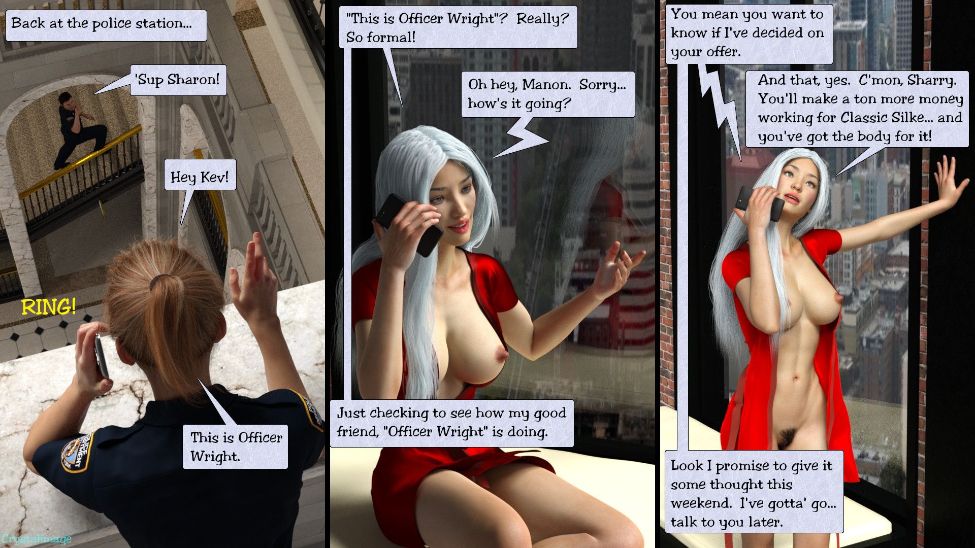 Classic Silke [Crystal Image] Breaking And Entering - Chapter 9 - Page 17