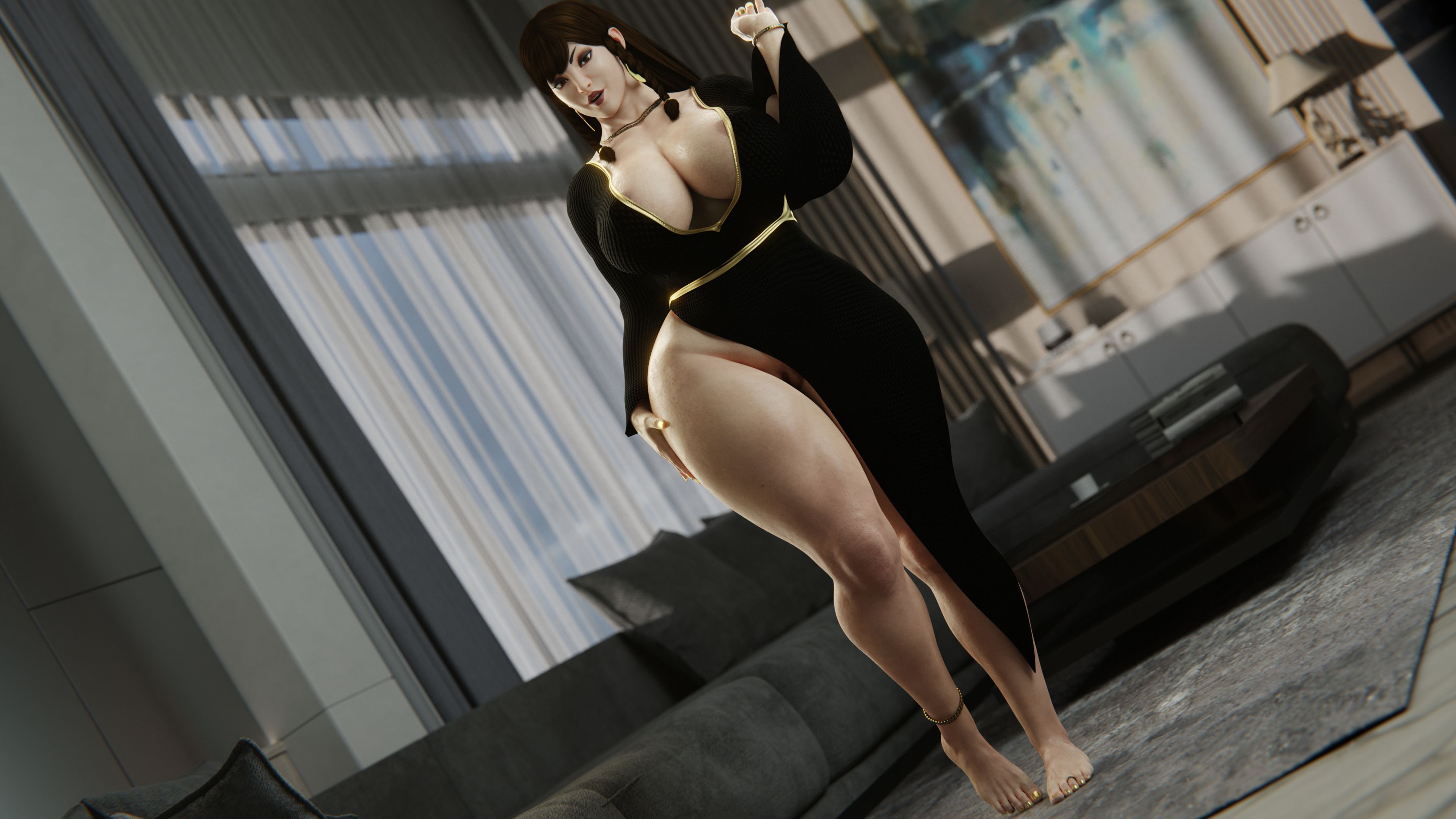 Chun-Li (Street Fighter) [PervertMuffinMajima] Chun-Li - Homewrecker - Chapter 4 - Page 91