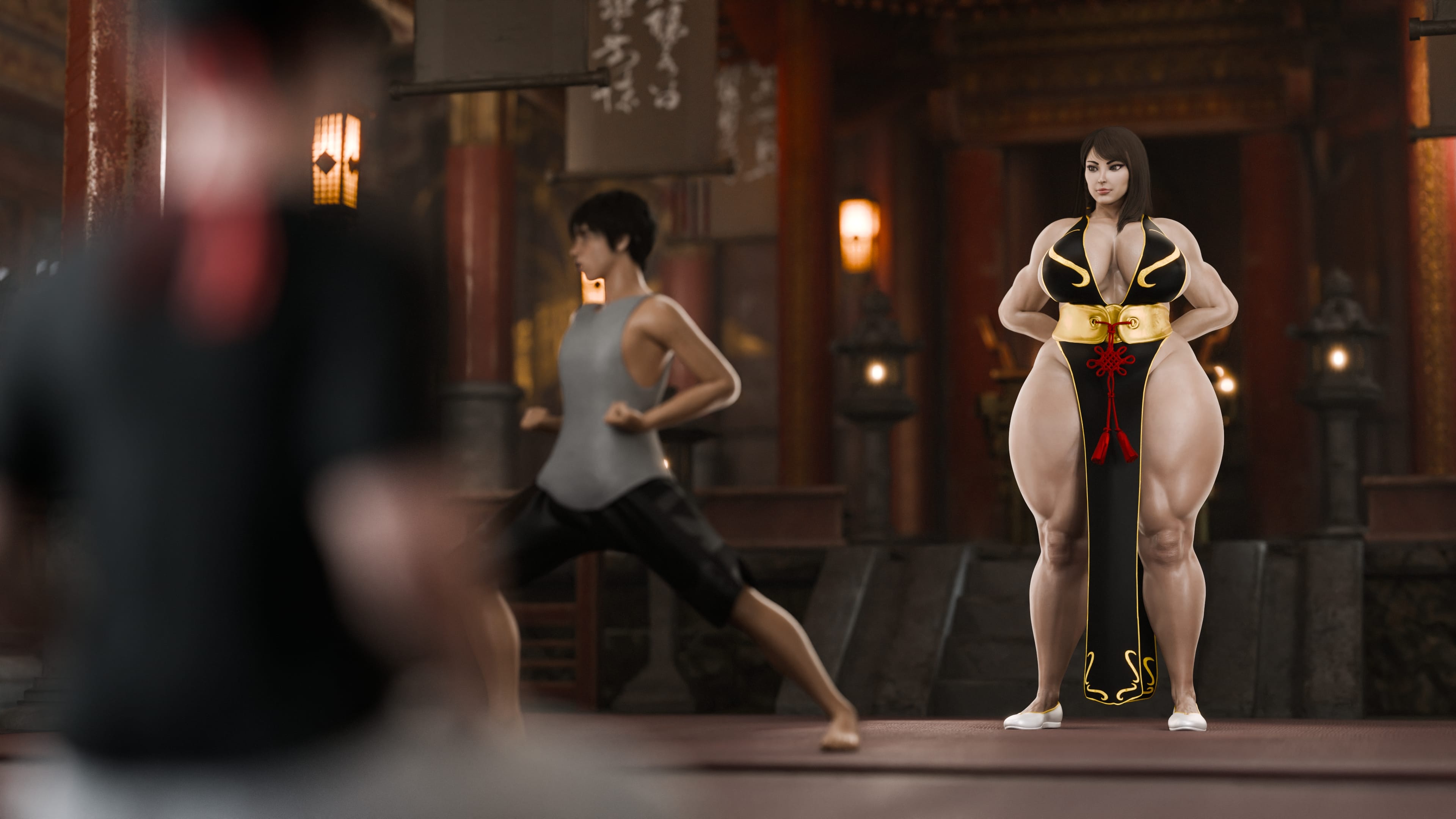 Chun-Li (Street Fighter) [PervertMuffinMajima] Chun-Li's Favorite Student 3 - Textless - Chapter 7 - Page 26