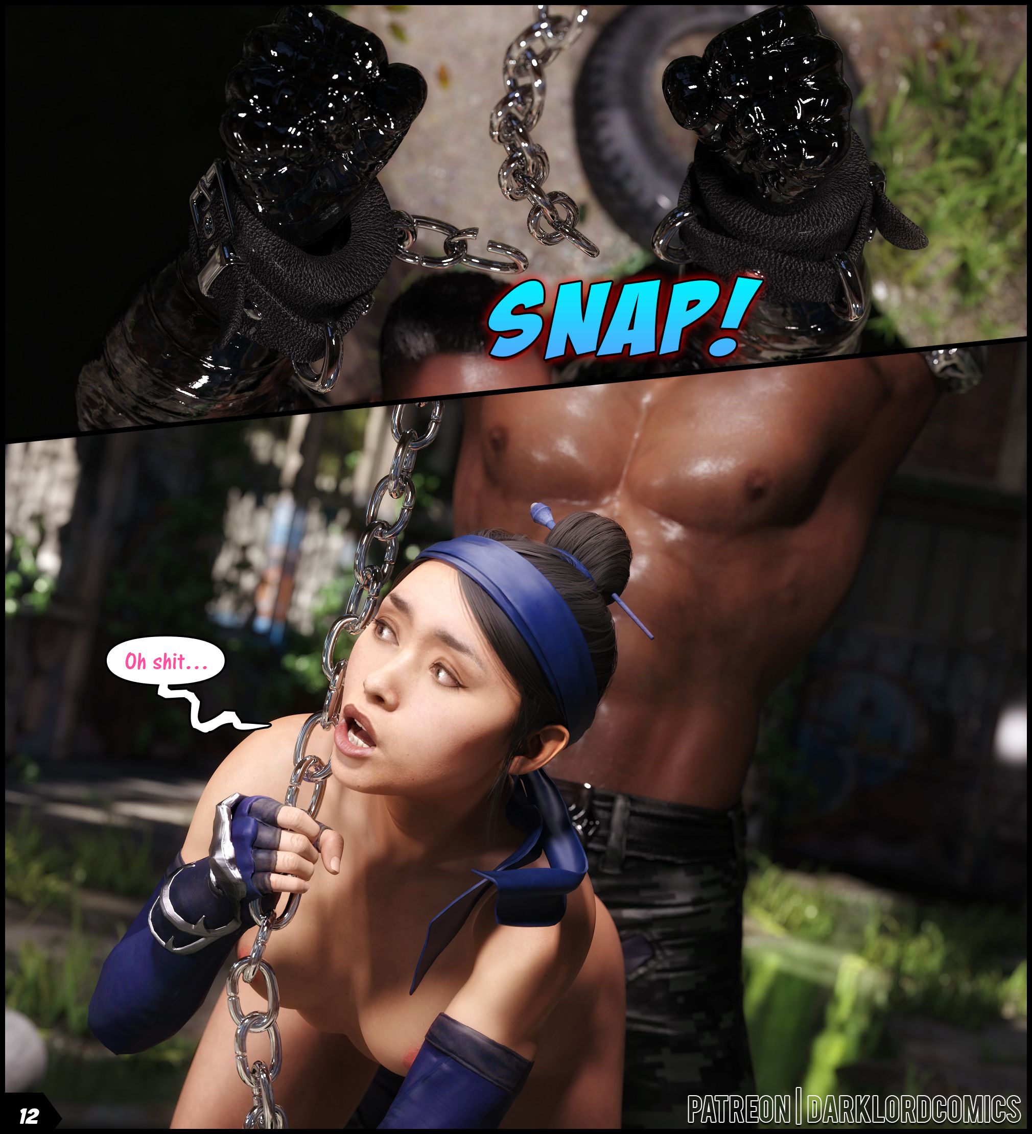 Kitana VS Jax (Mortal Kombat) [Darklord] Chapter 1 - Page 12