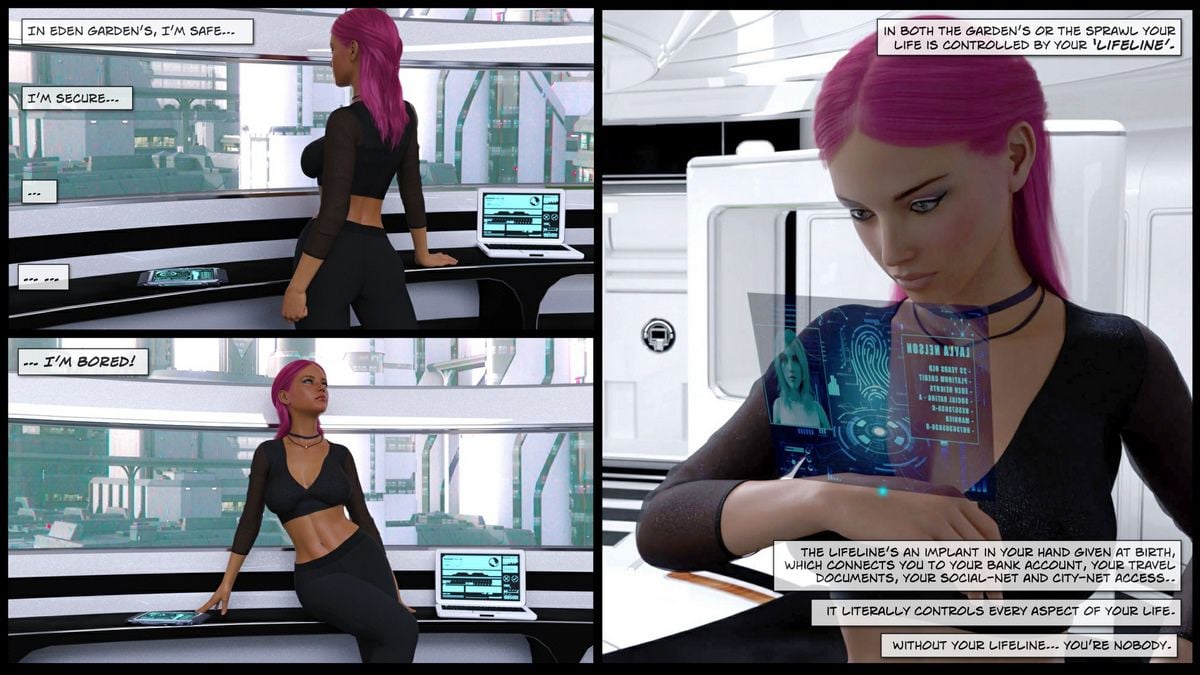 Cyber City [Gonzo Studios] Chapter 1 - Page 9