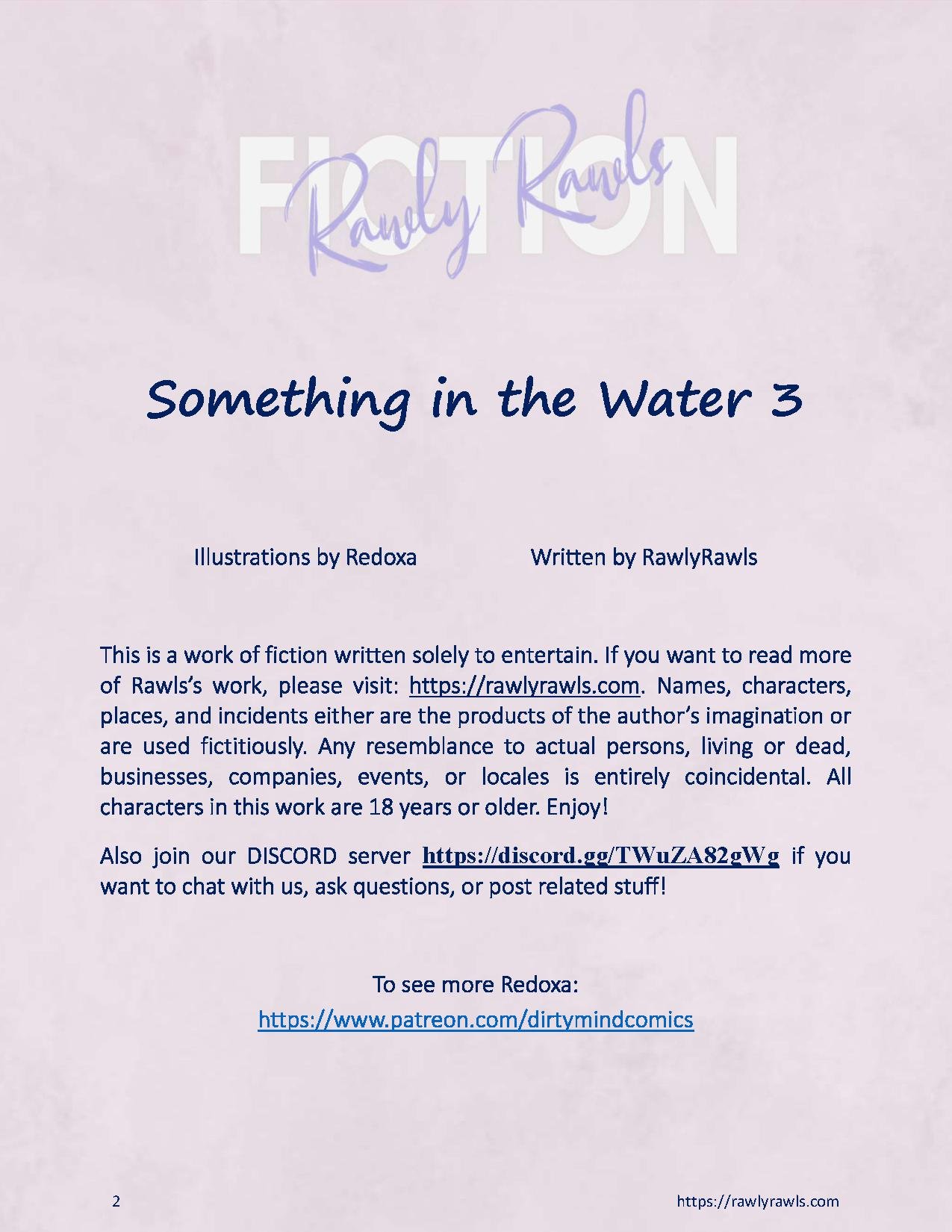 There’s Something in the Water [Redoxa , RawlyRawls] Chapter 3 - Page 2