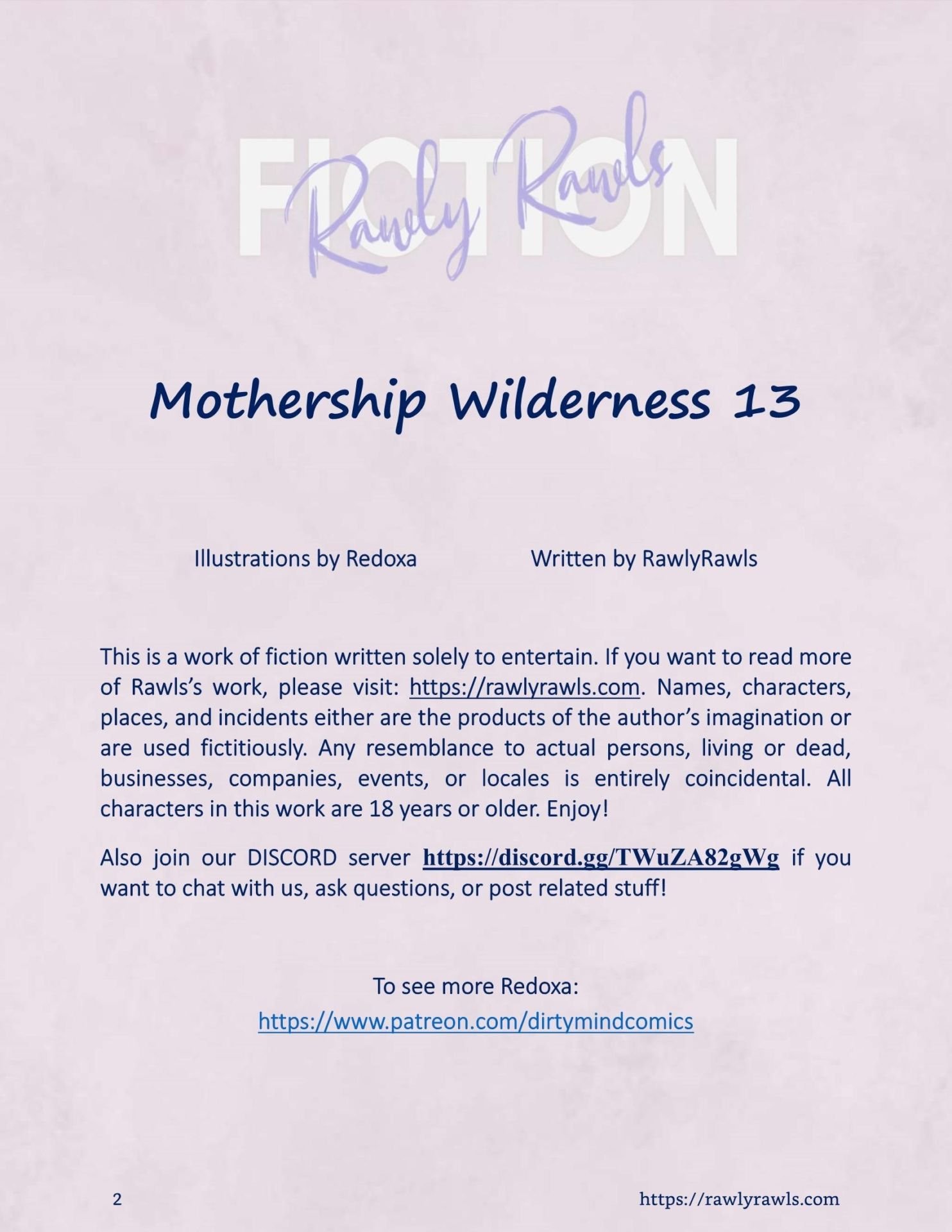 Mothership Wilderness [Redoxa , RawlyRawls] Chapter 13 - Page 2