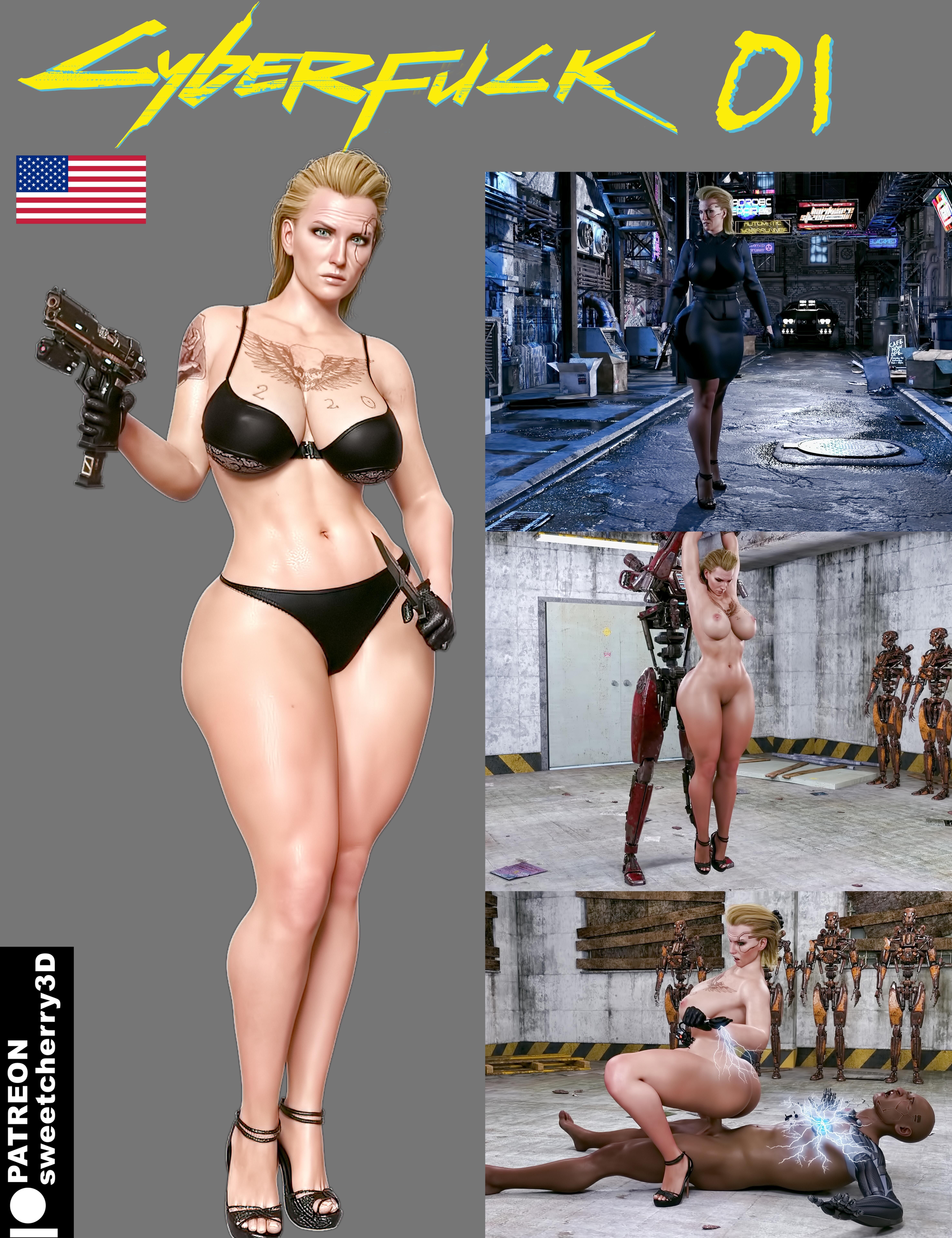 CyberFuck (Cyberpunk 2077) [MegaParodies] Chapter 1 - Page 1