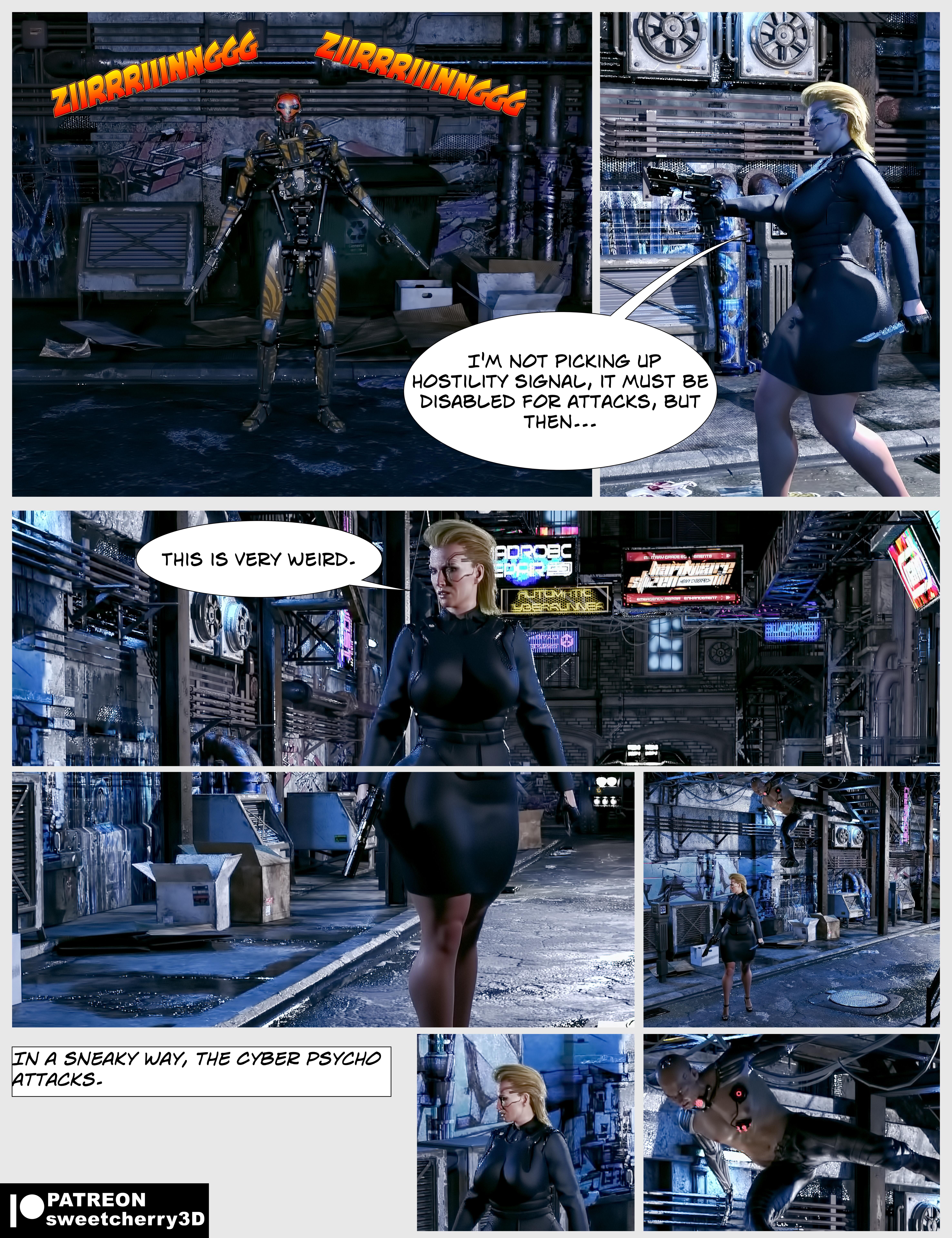 CyberFuck (Cyberpunk 2077) [MegaParodies] Chapter 1 - Page 5