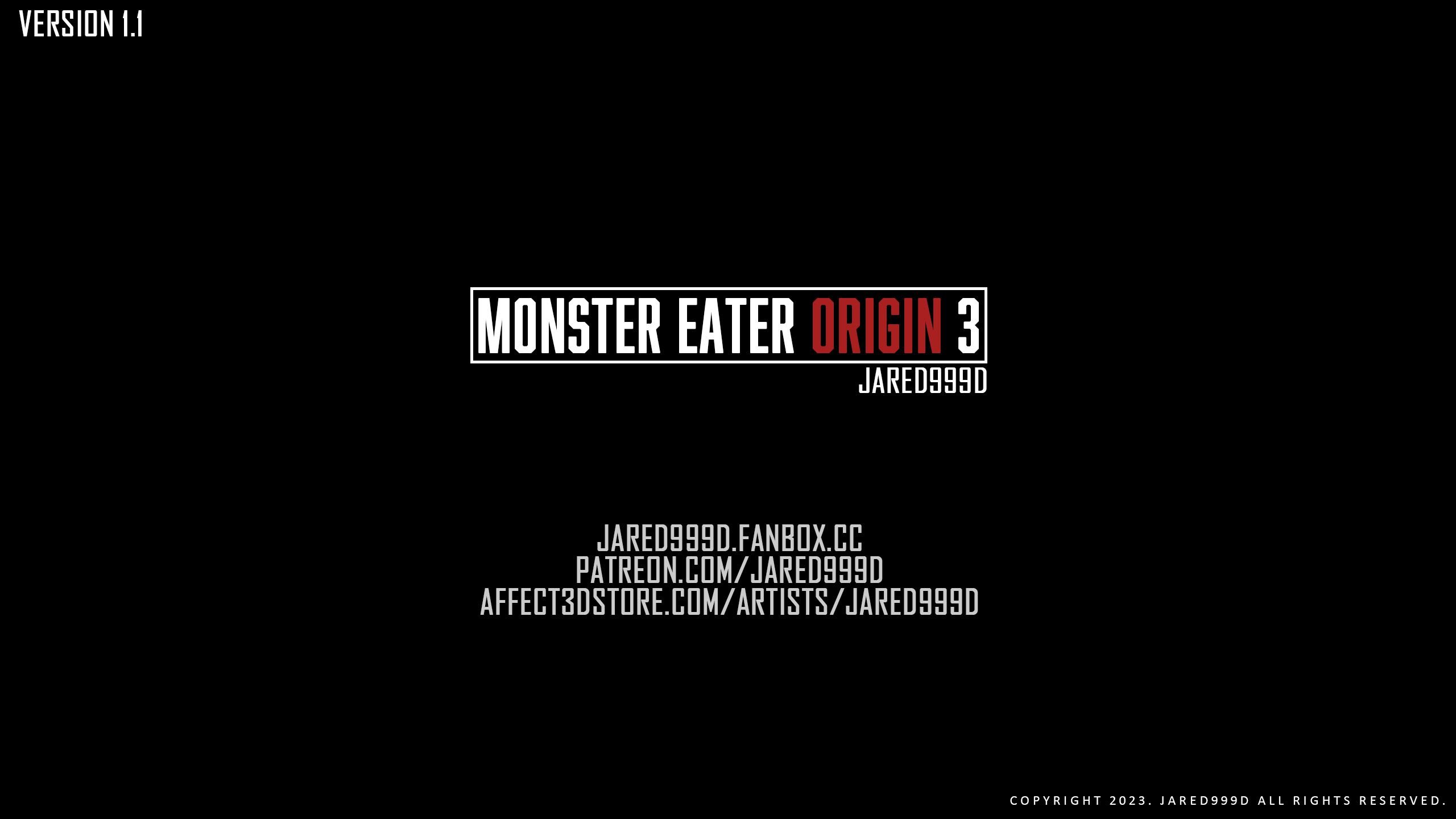 Monster Eater [Jared999D] Monster Eater Origins 3 - Chapter 7 - Page 1