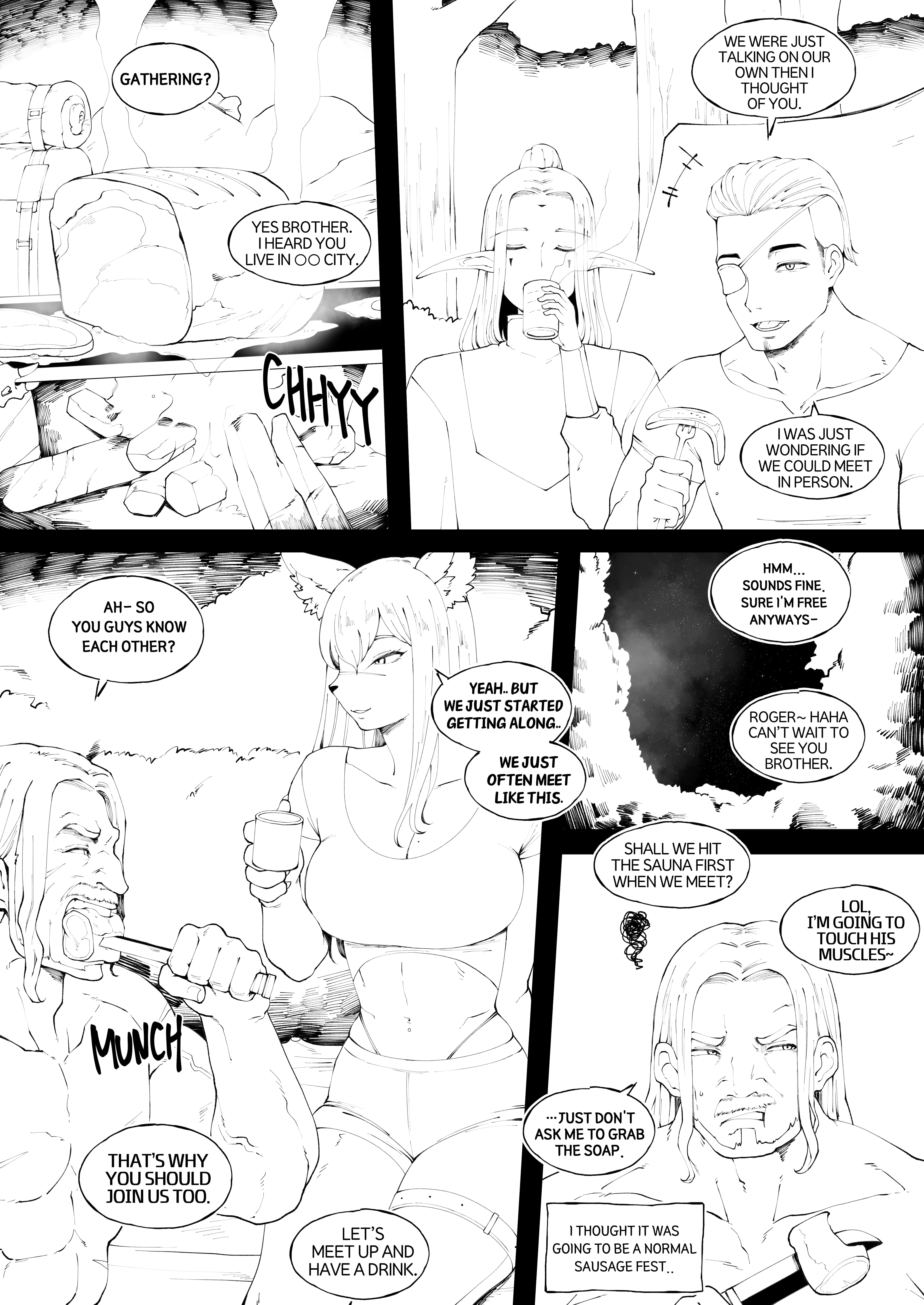 Story of When I Went to GAMER’S GATHERING and I WAS THE ONLY MAN There [ABBB] Chapter 1 - Page 5