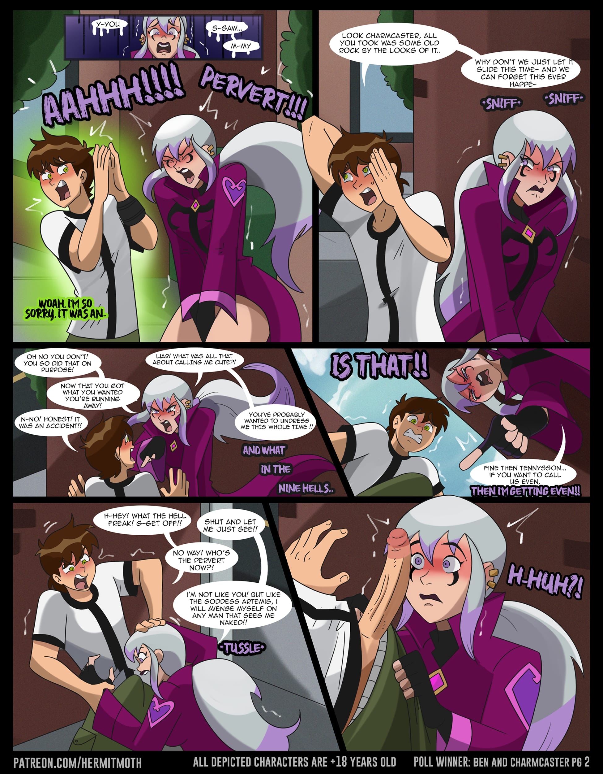 Future Ben and Charmcaster (Ben 10) [Hermit Moth] Chapter 1 - Page 2