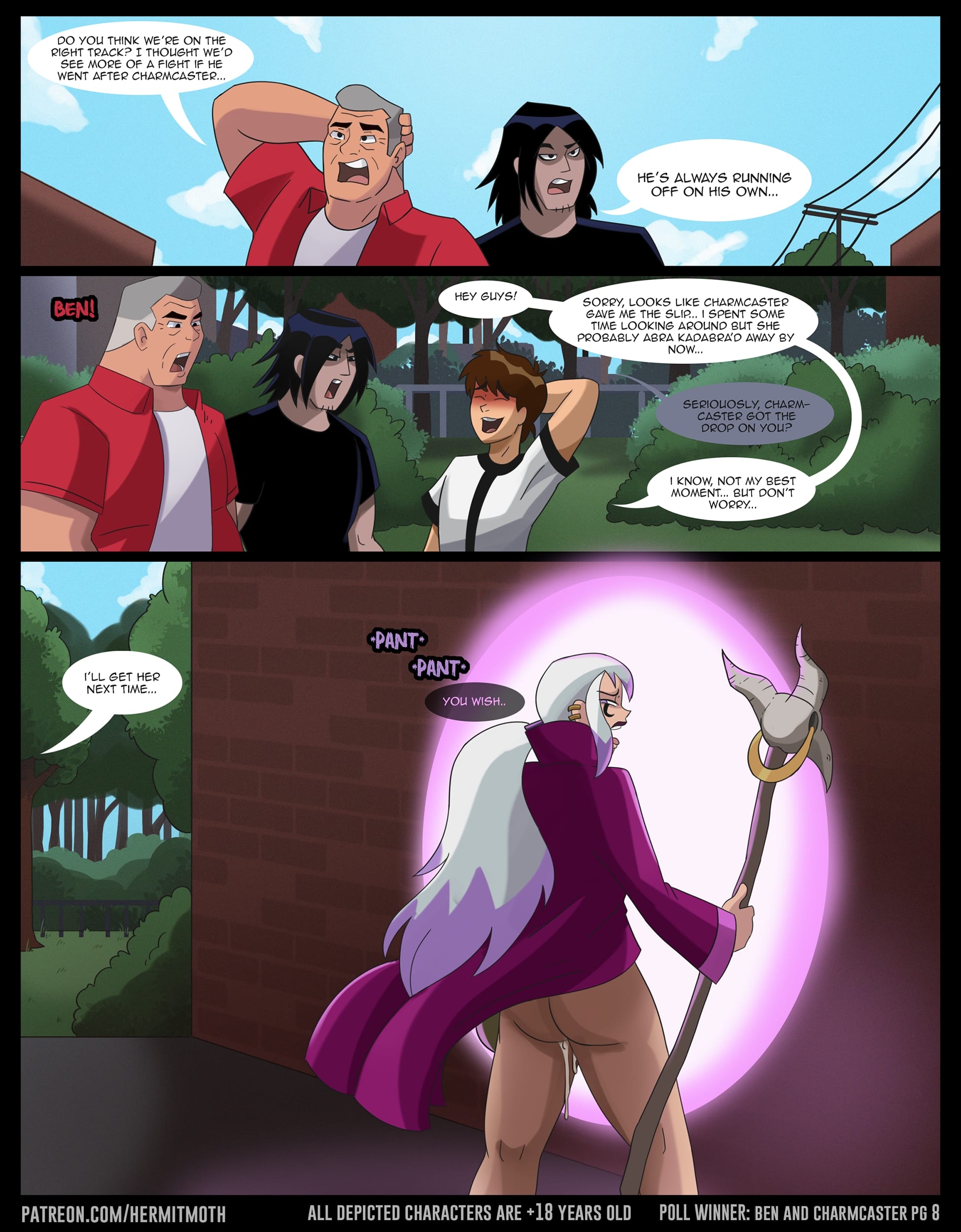 Future Ben and Charmcaster (Ben 10) [Hermit Moth] Chapter 1 - Page 8