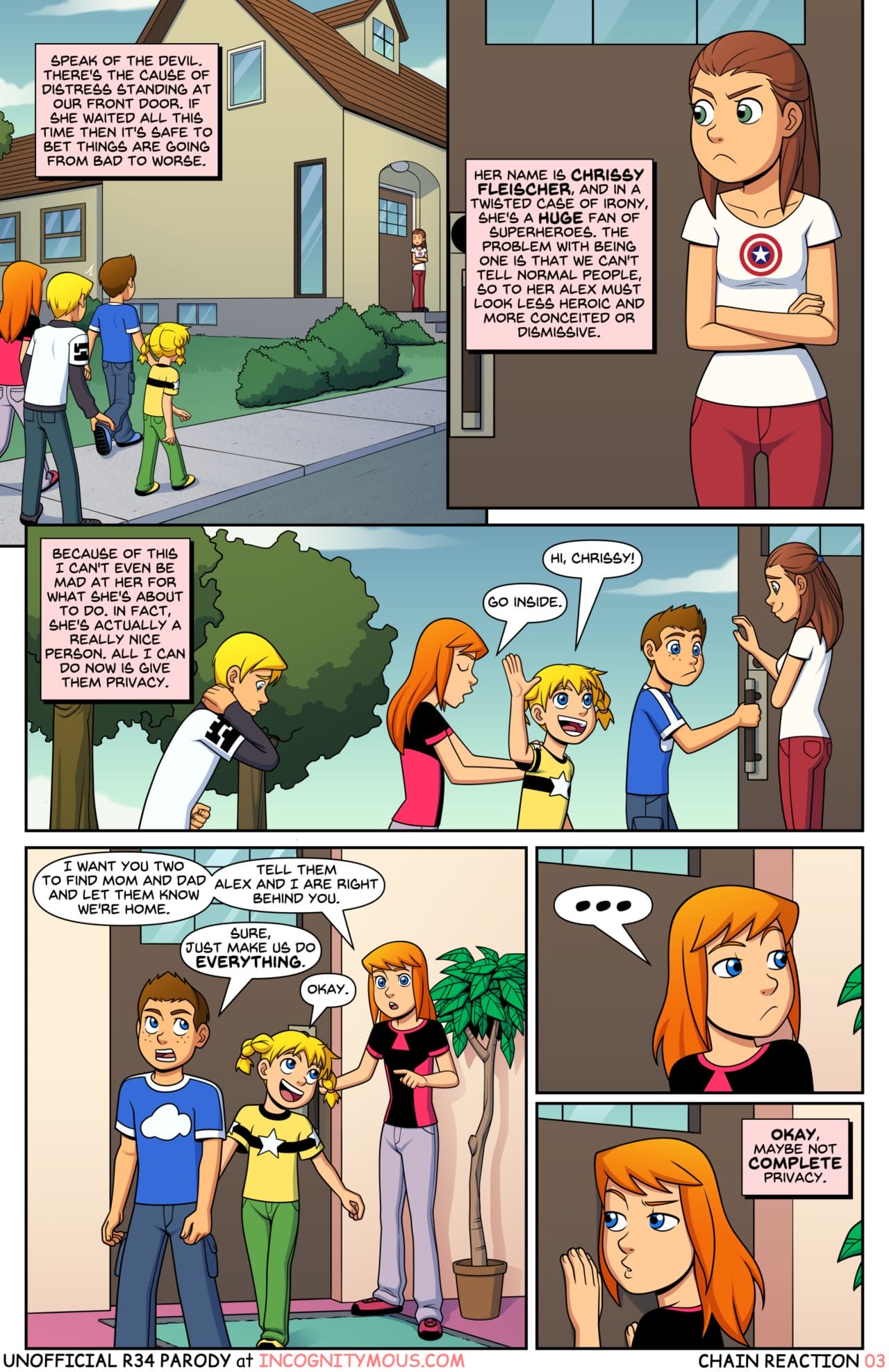 Chain Reaction (Power Pack) [Incognitymous] Chapter 1 - Page 4
