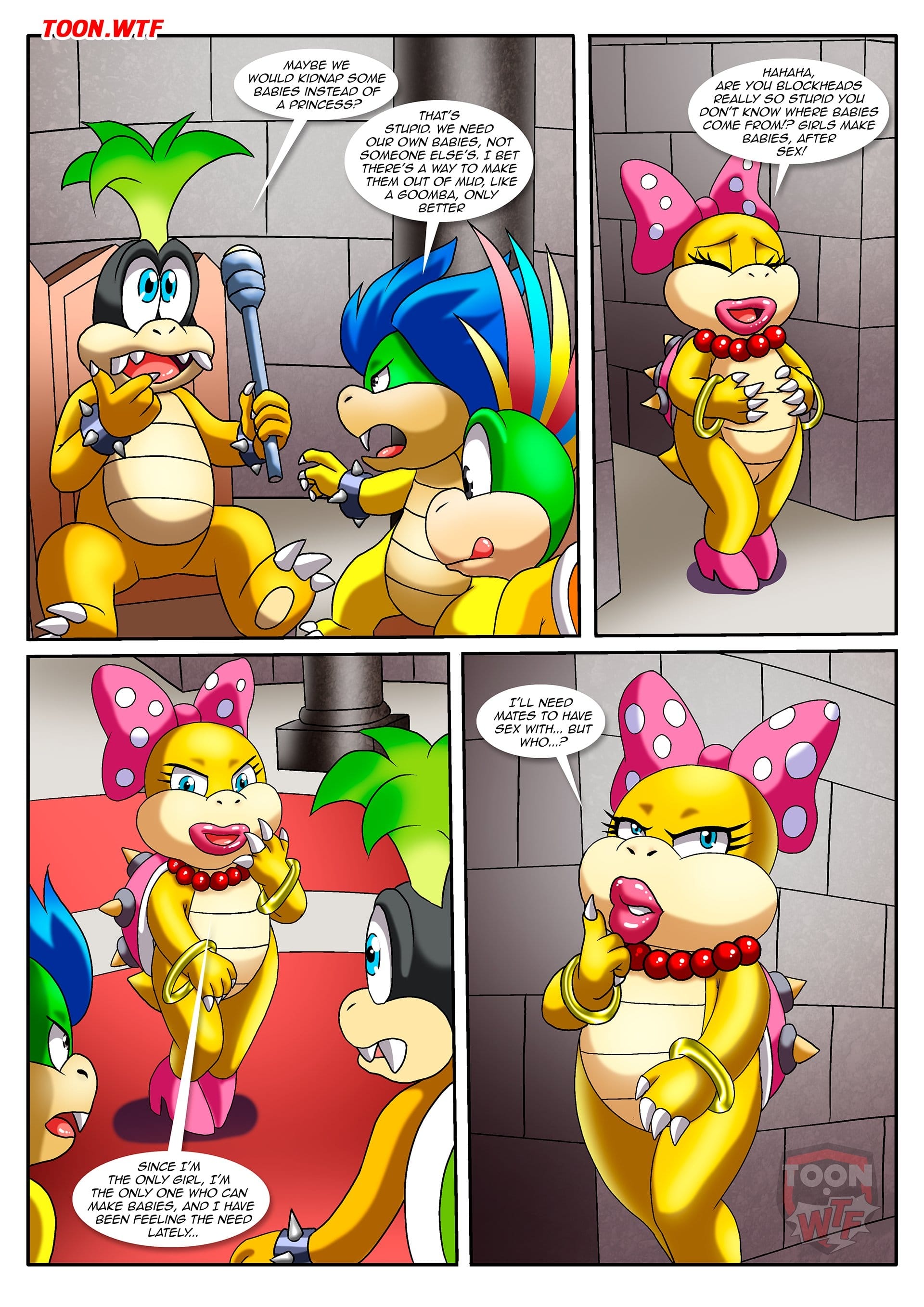 Carnal Castle (Super Mario) [PalComix] Chapter 1 - Page 10