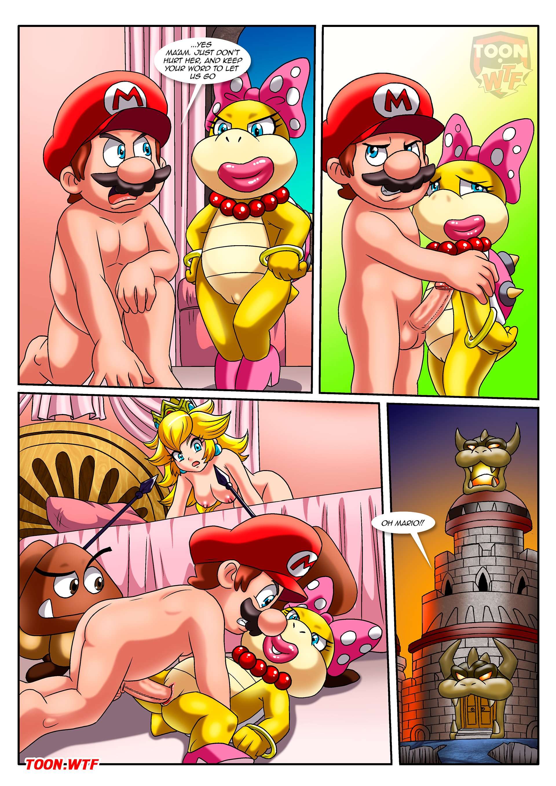 Carnal Castle (Super Mario) [PalComix] Chapter 1 - Page 16