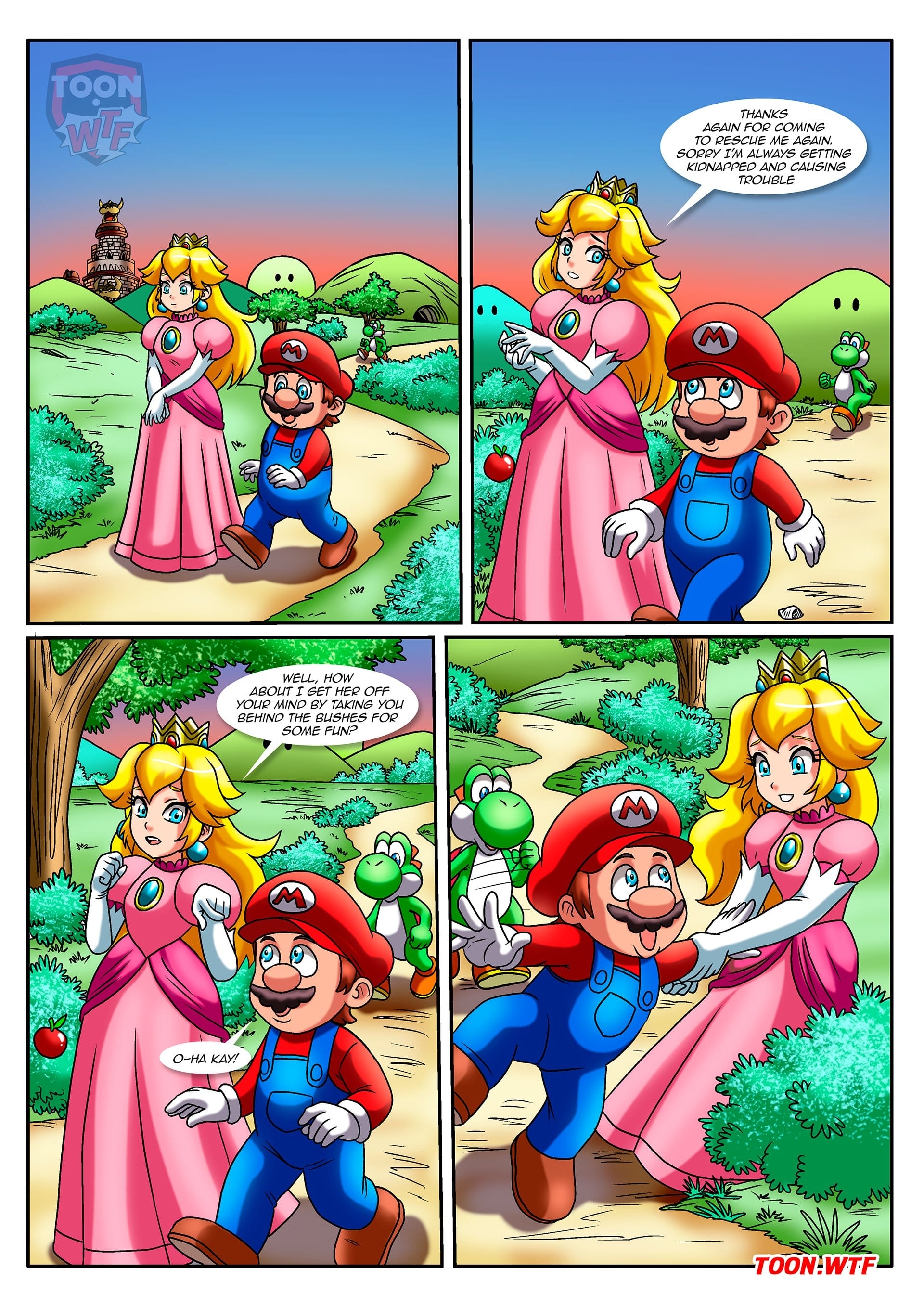 Carnal Castle (Super Mario) [PalComix] Chapter 1 - Page 19