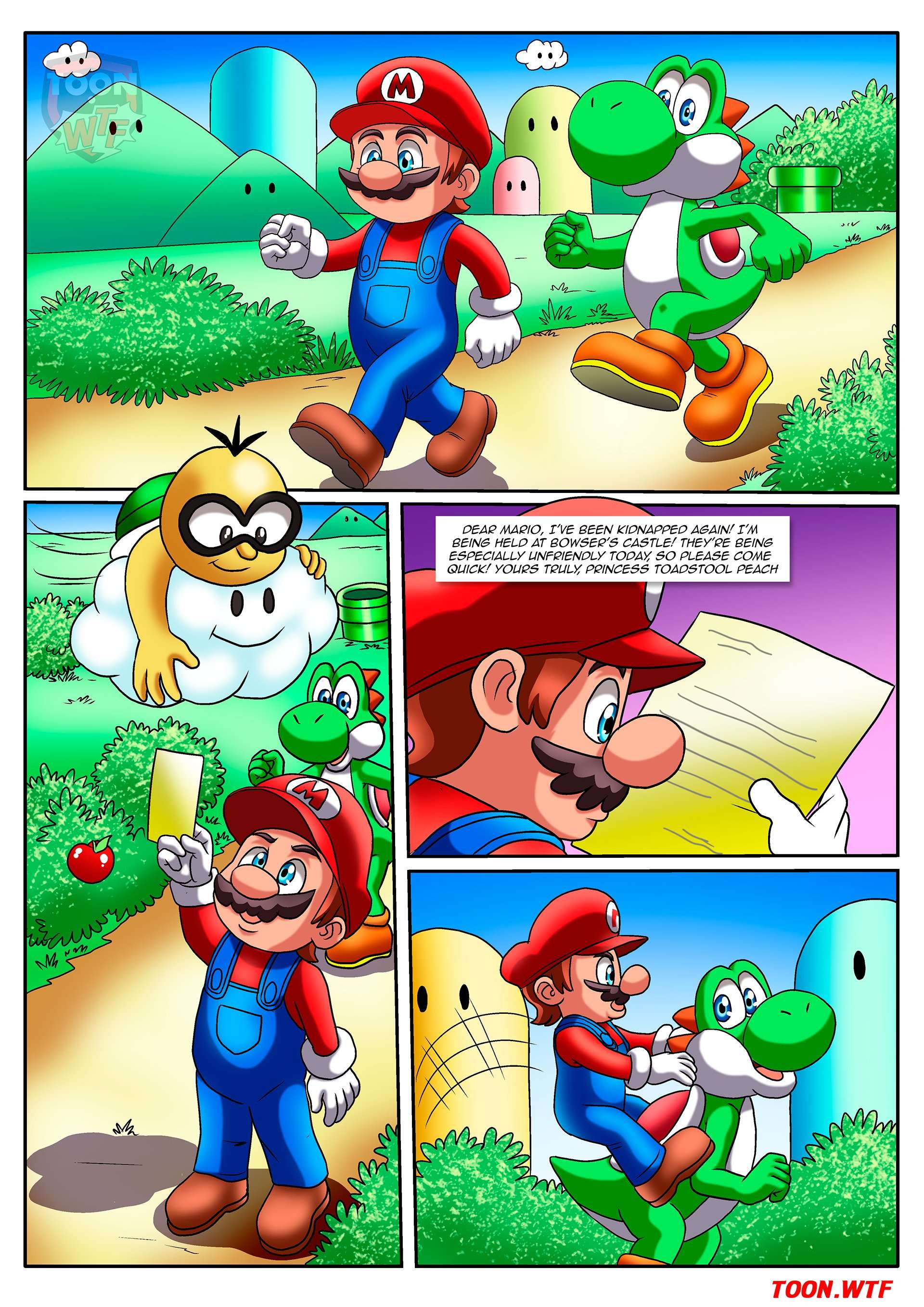 Carnal Castle (Super Mario) [PalComix] Chapter 1 - Page 2