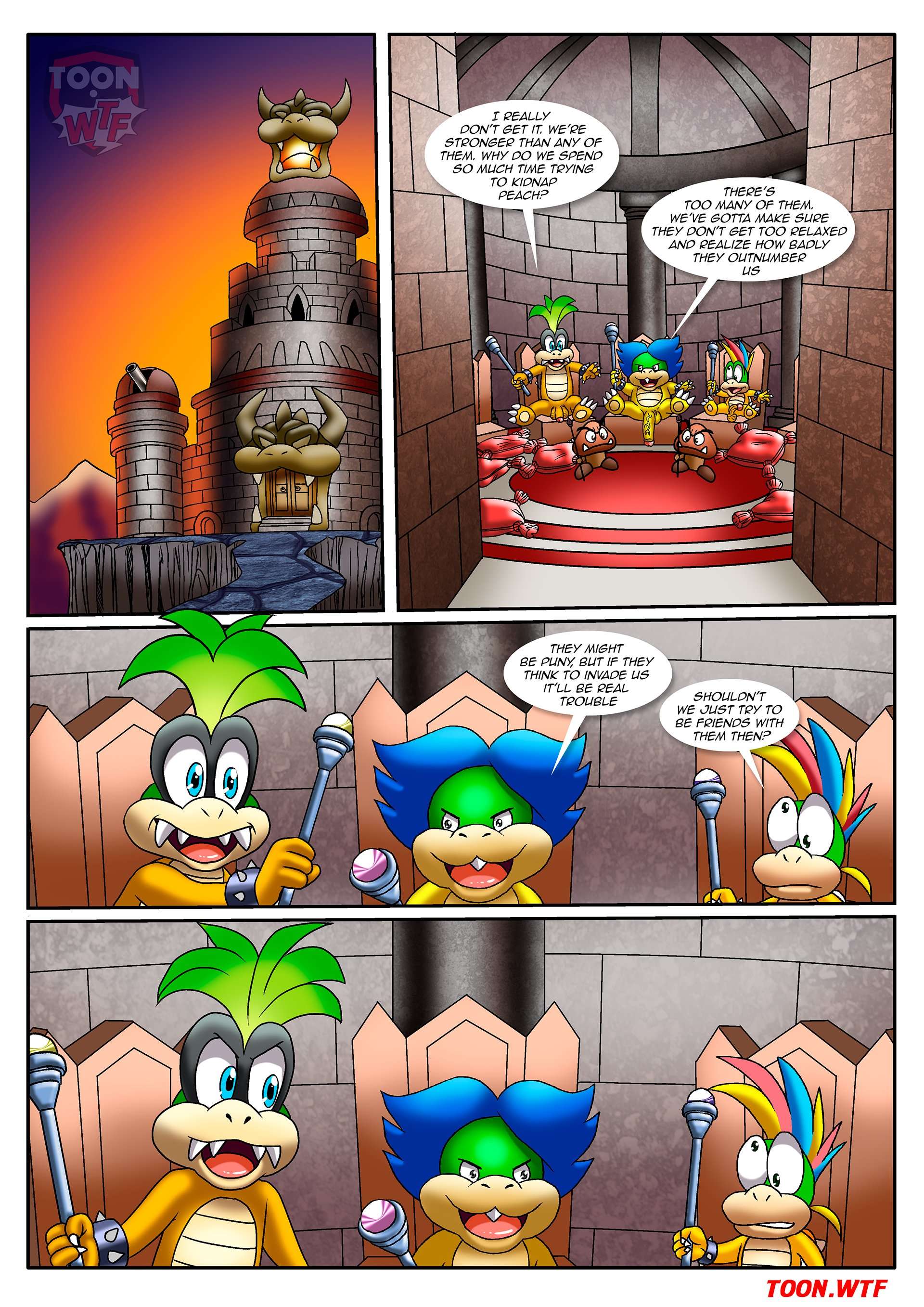 Carnal Castle (Super Mario) [PalComix] Chapter 1 - Page 4