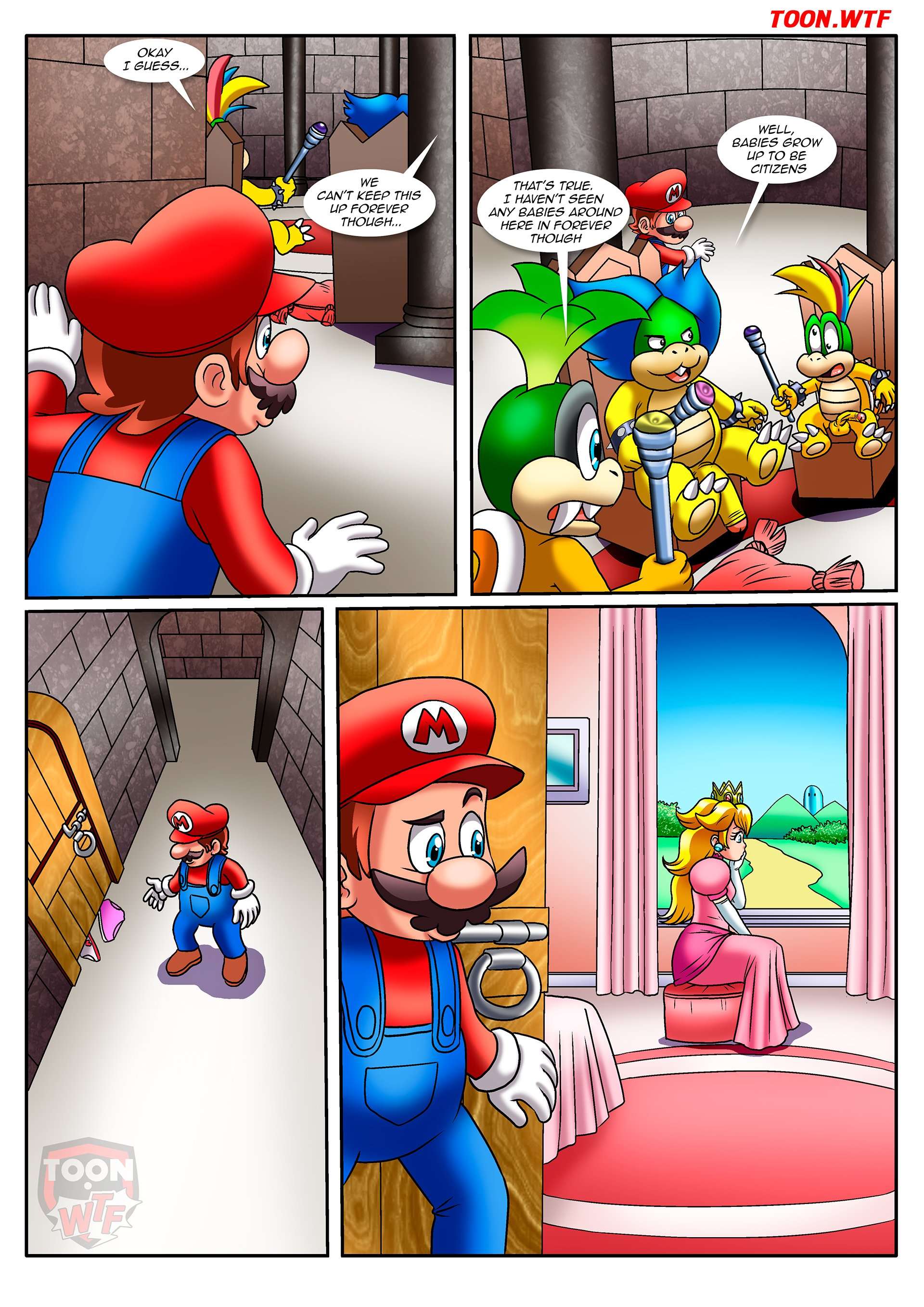 Carnal Castle (Super Mario) [PalComix] Chapter 1 - Page 5