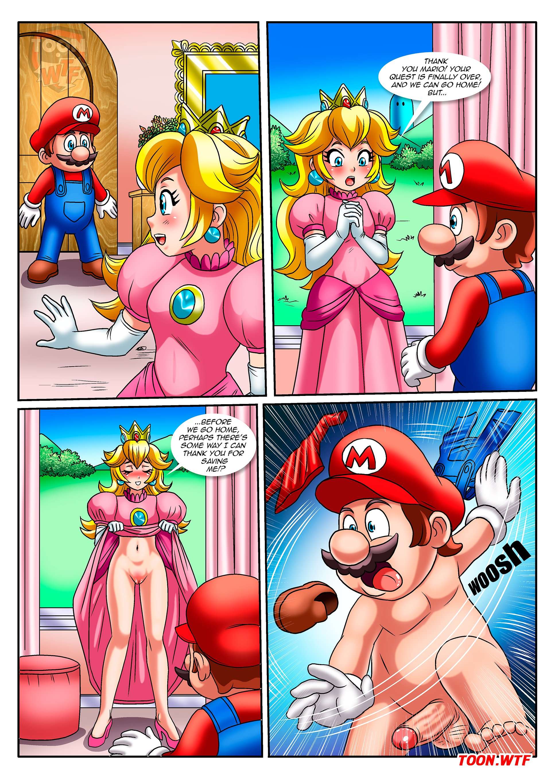 Carnal Castle (Super Mario) [PalComix] Chapter 1 - Page 7