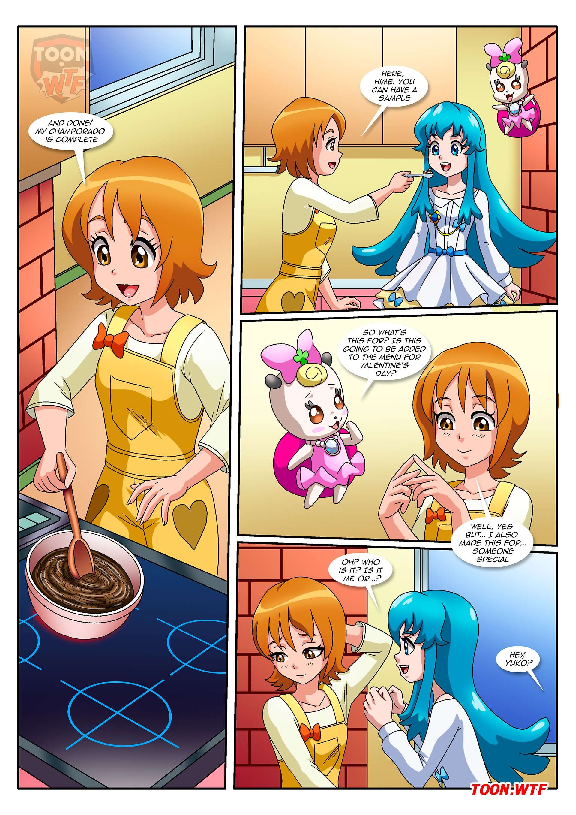 My Royal Valentine (HappinessCharge Pretty Cure!) [PalComix] Chapter 1 - Page 2