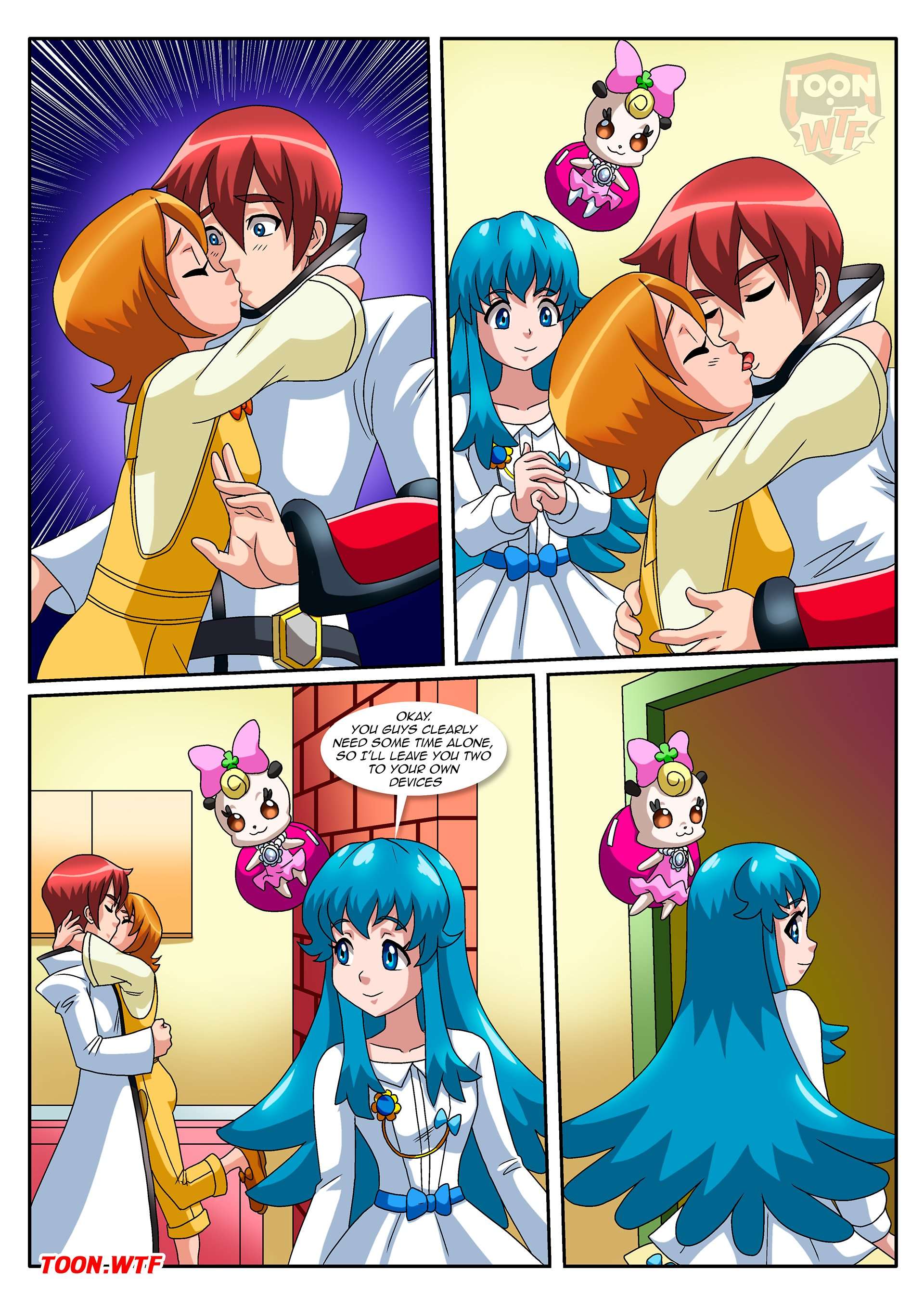 My Royal Valentine (HappinessCharge Pretty Cure!) [PalComix] Chapter 1 - Page 4