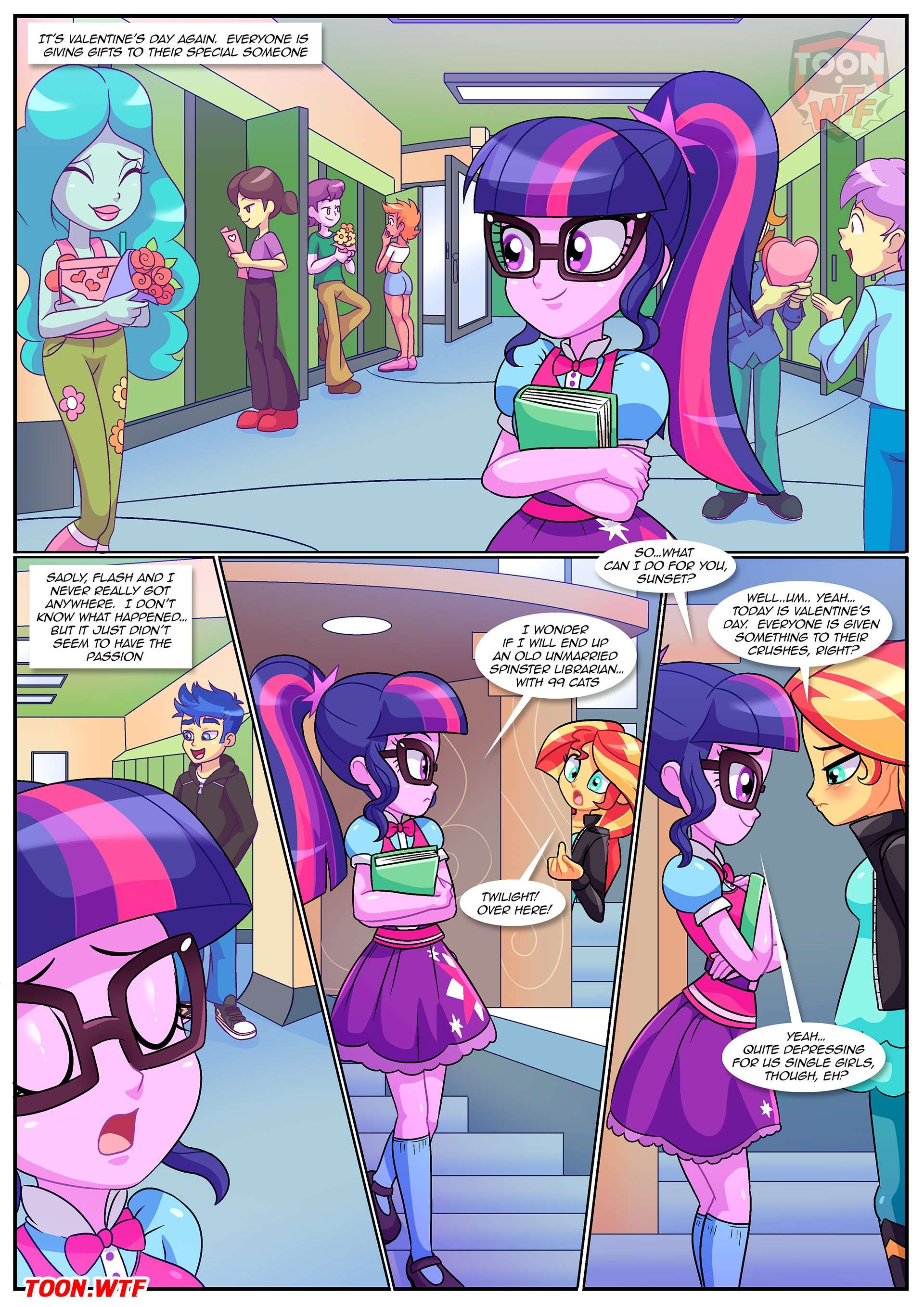 My Lovely Princess – Yuri Is Magic (My Little Pony – Equestria Girls) [PalComix] Chapter 1 - Page 2