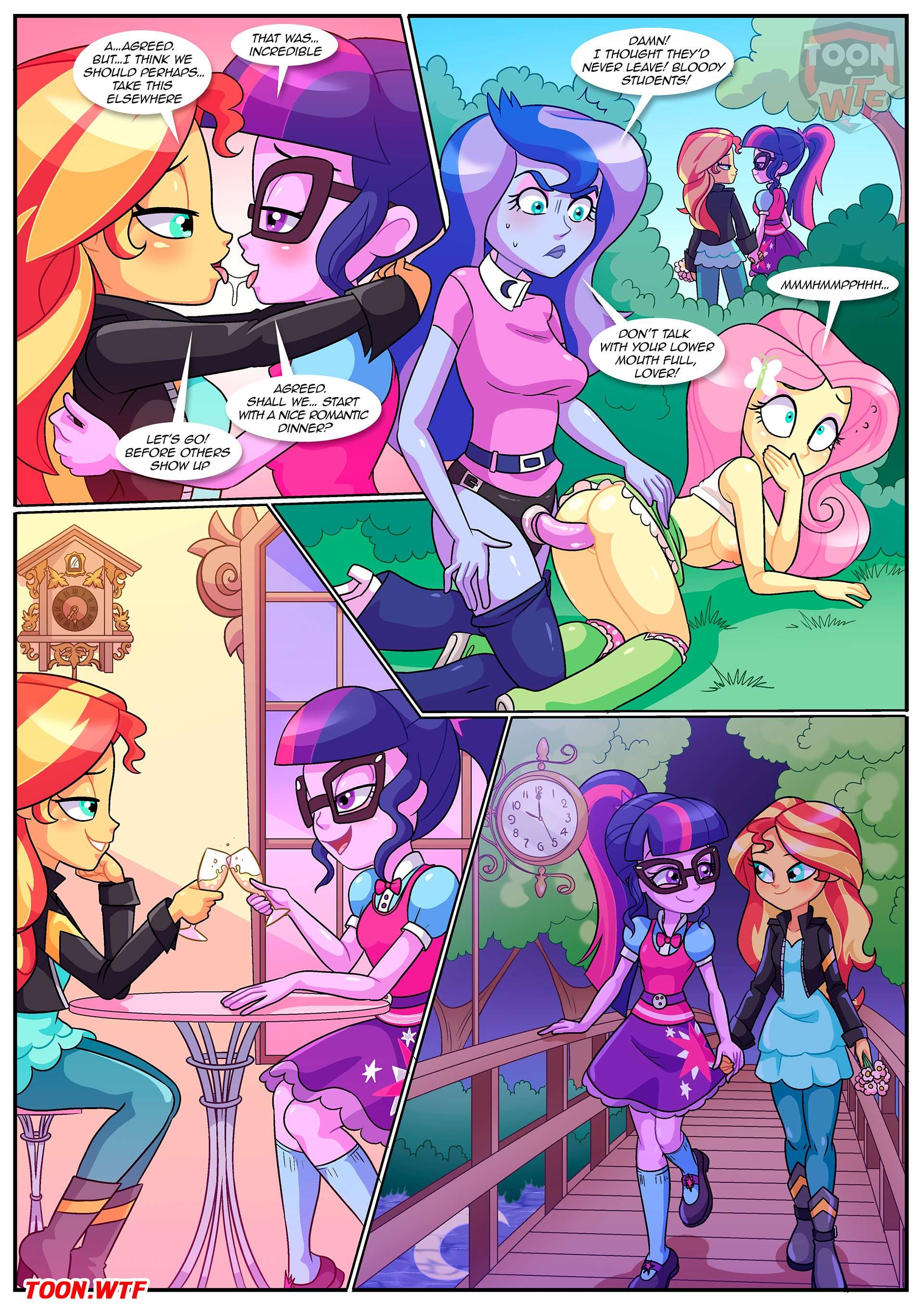 My Lovely Princess – Yuri Is Magic (My Little Pony – Equestria Girls) [PalComix] Chapter 1 - Page 4