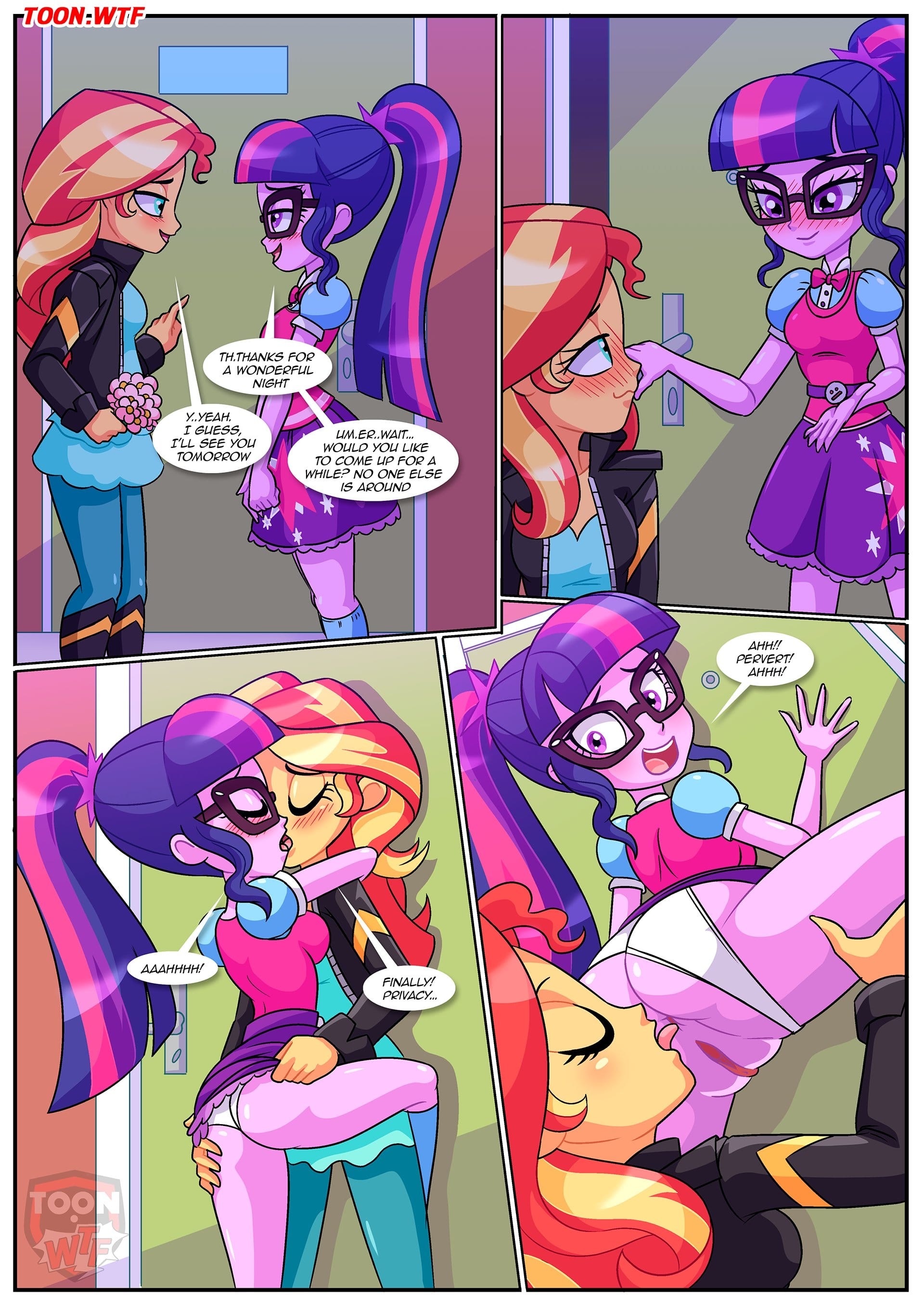 My Lovely Princess – Yuri Is Magic (My Little Pony – Equestria Girls) [PalComix] Chapter 1 - Page 5