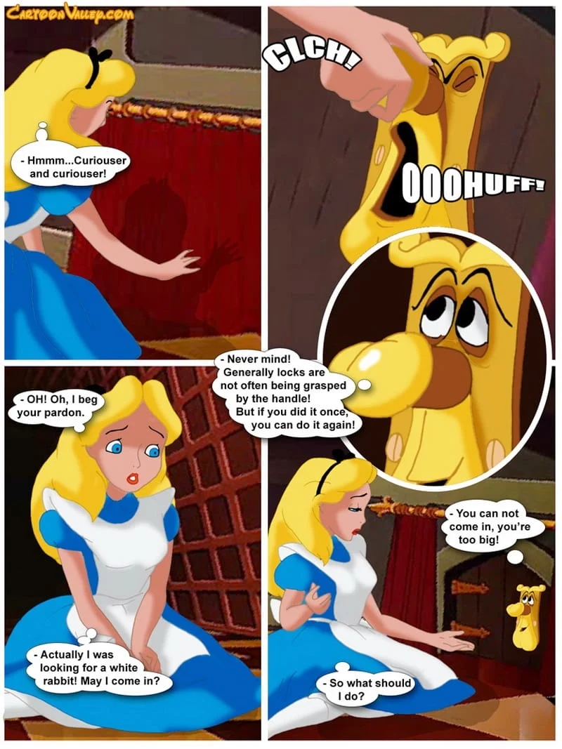 Alice in Wonderfuckers Land (Alice in Wonderland) [Cartoon Valley] Chapter 1 - Page 12