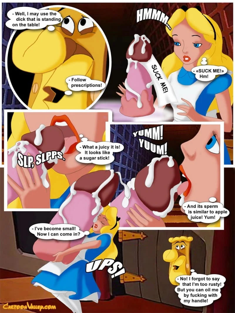 Alice in Wonderfuckers Land (Alice in Wonderland) [Cartoon Valley] Chapter 1 - Page 13