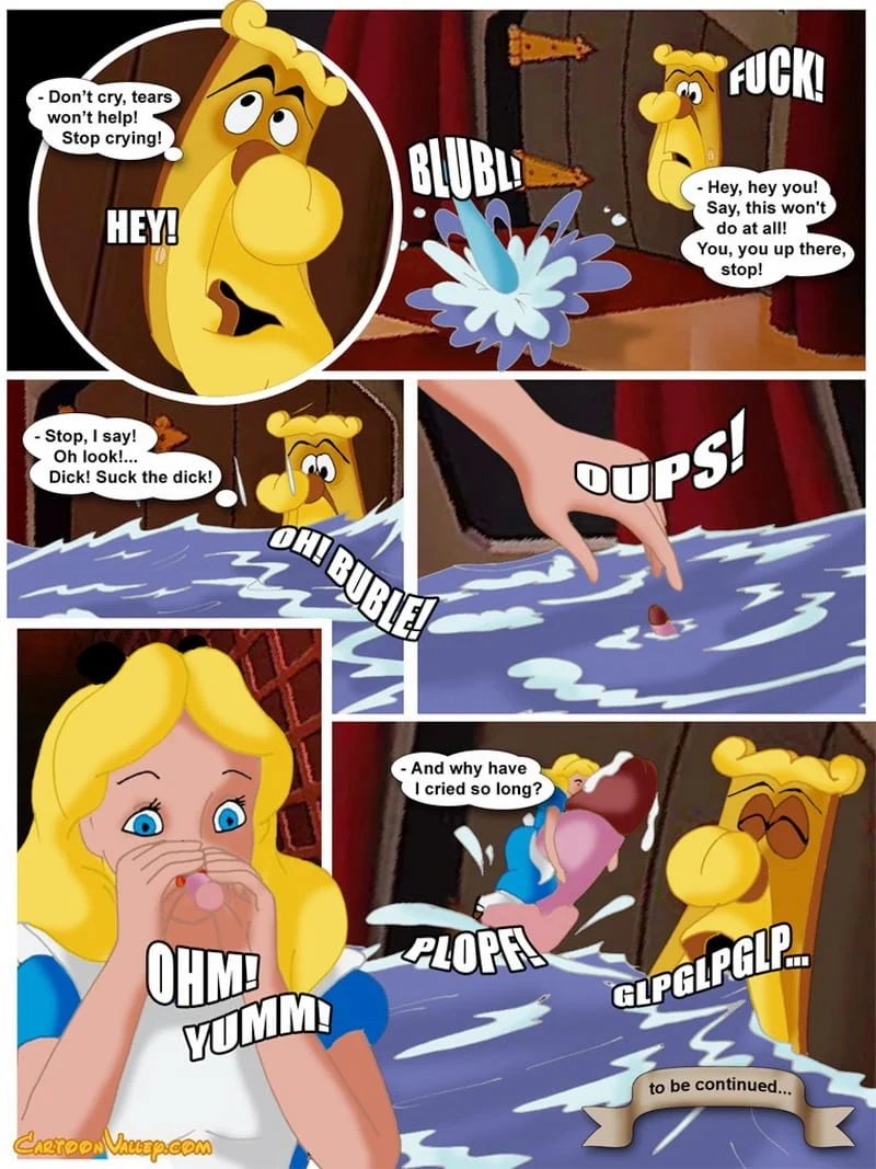 Alice in Wonderfuckers Land (Alice in Wonderland) [Cartoon Valley] Chapter 1 - Page 16