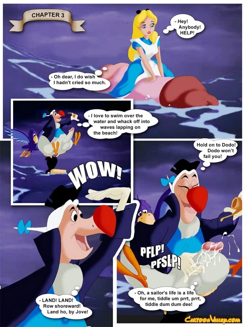 Alice in Wonderfuckers Land (Alice in Wonderland) [Cartoon Valley] Chapter 1 - Page 17