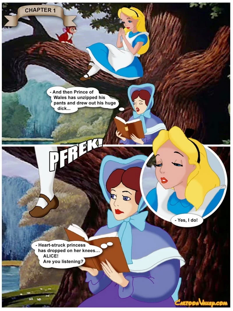 Alice in Wonderfuckers Land (Alice in Wonderland) [Cartoon Valley] Chapter 1 - Page 2