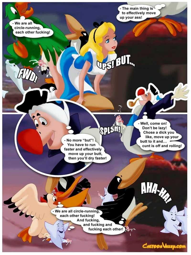 Alice in Wonderfuckers Land (Alice in Wonderland) [Cartoon Valley] Chapter 1 - Page 22