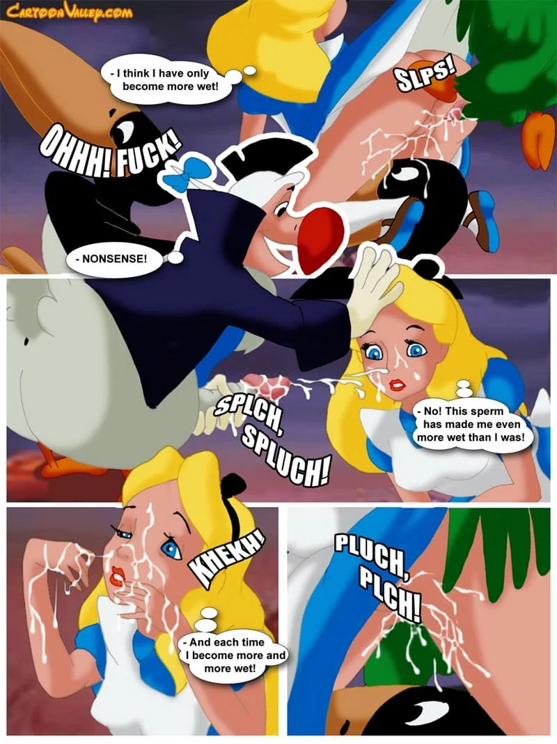 Alice in Wonderfuckers Land (Alice in Wonderland) [Cartoon Valley] Chapter 1 - Page 23