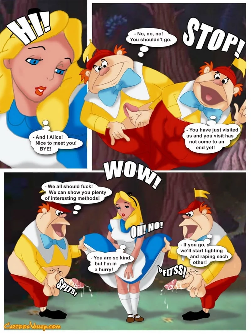 Alice in Wonderfuckers Land (Alice in Wonderland) [Cartoon Valley] Chapter 1 - Page 26
