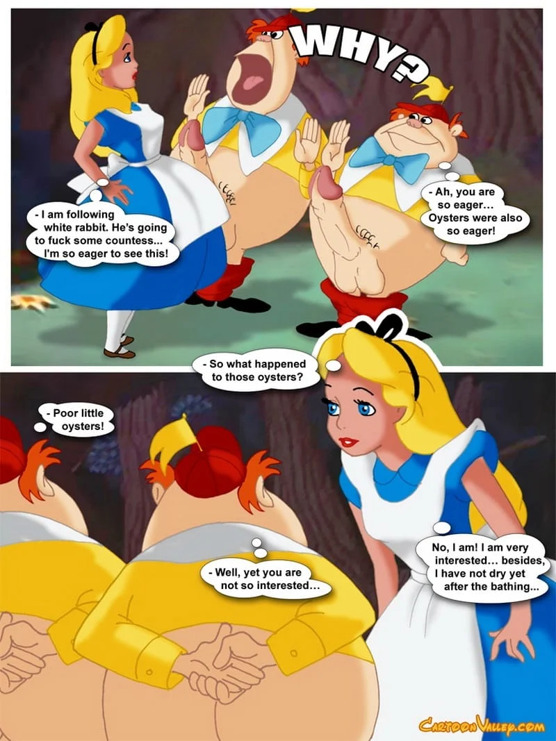 Alice in Wonderfuckers Land (Alice in Wonderland) [Cartoon Valley] Chapter 1 - Page 27