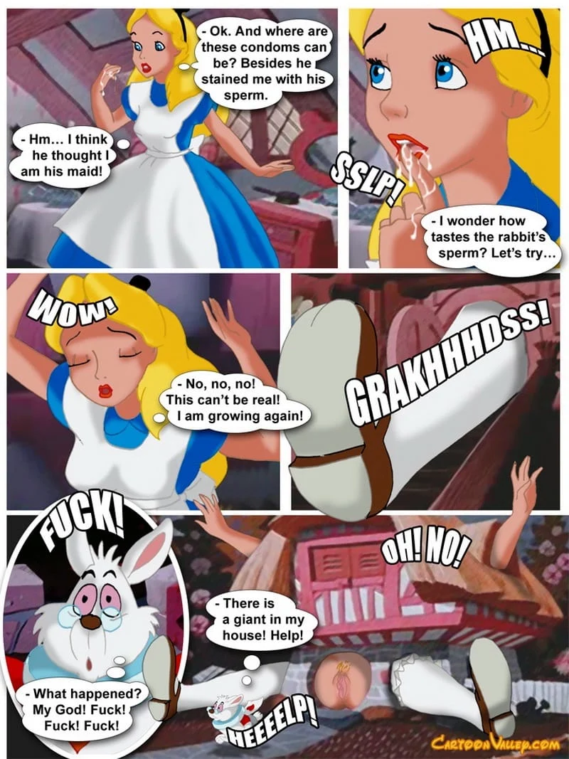 Alice in Wonderfuckers Land (Alice in Wonderland) [Cartoon Valley] Chapter 1 - Page 36
