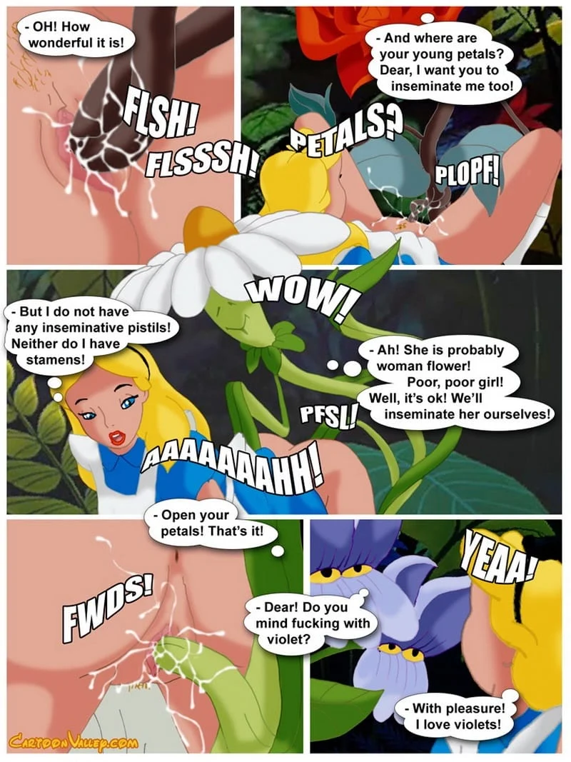 Alice in Wonderfuckers Land (Alice in Wonderland) [Cartoon Valley] Chapter 1 - Page 45