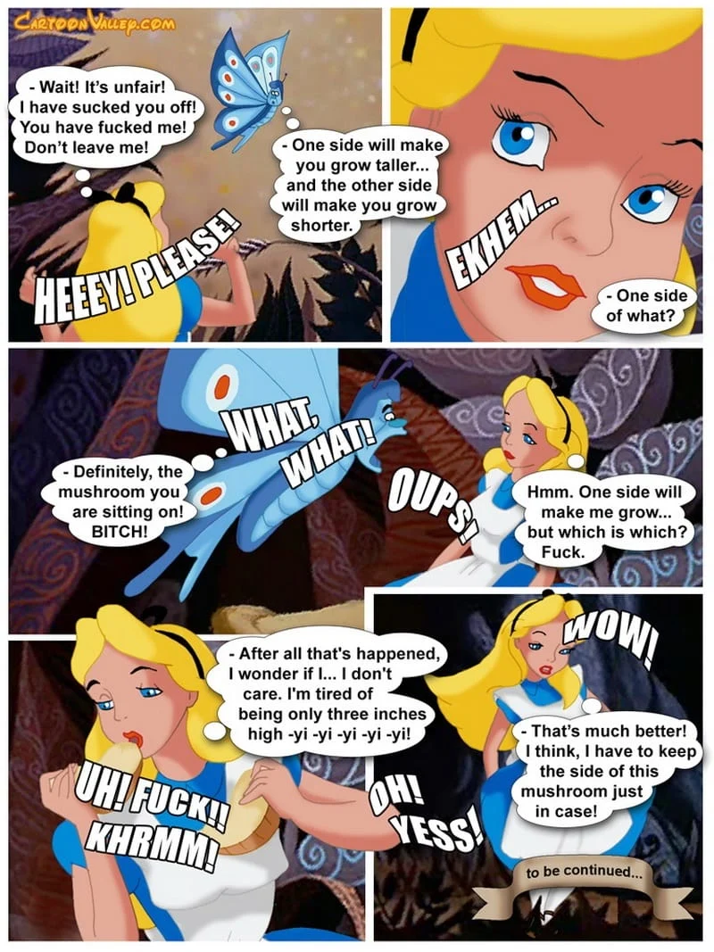 Alice in Wonderfuckers Land (Alice in Wonderland) [Cartoon Valley] Chapter 1 - Page 56