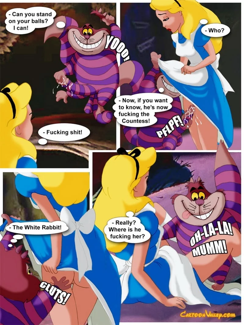 Alice in Wonderfuckers Land (Alice in Wonderland) [Cartoon Valley] Chapter 1 - Page 63