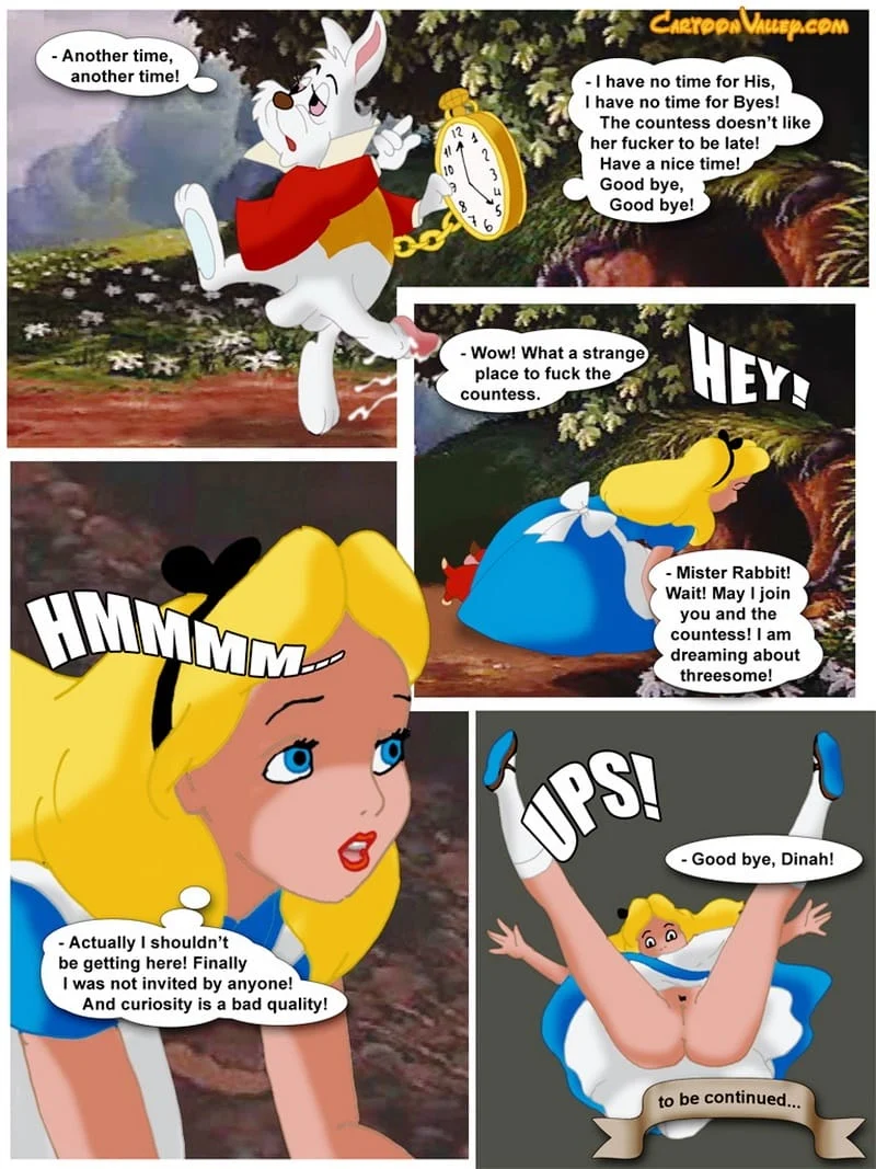 Alice in Wonderfuckers Land (Alice in Wonderland) [Cartoon Valley] Chapter 1 - Page 8