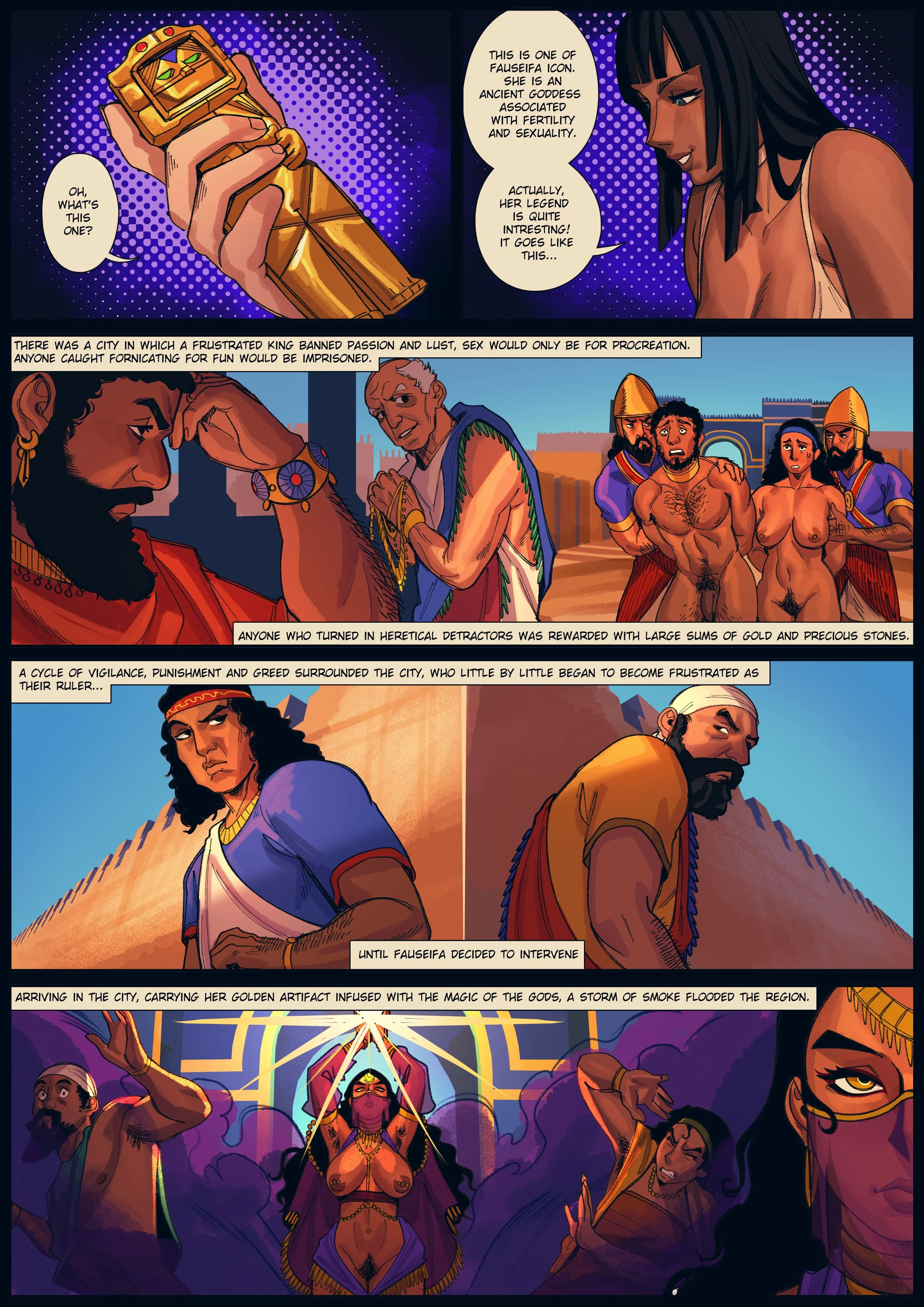 Nico Robin Comic (One Piece AU) [Nastacic] Chapter 1 - Page 16