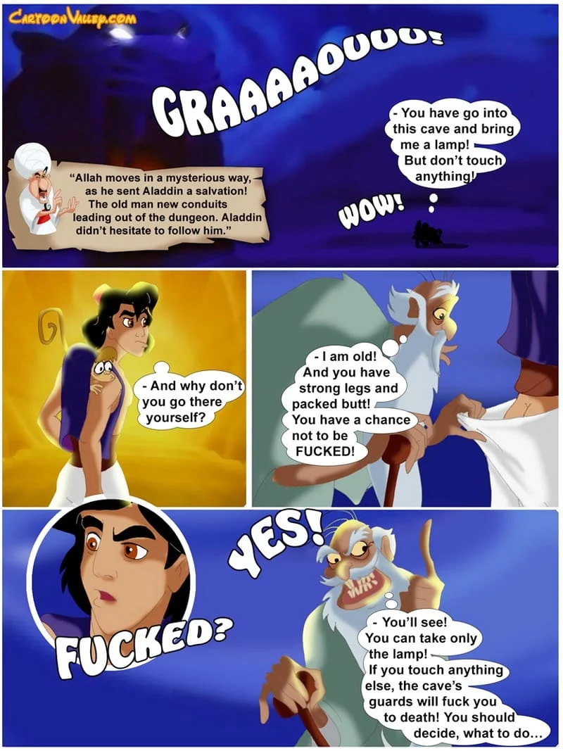 The Fucker from Agrabah (Aladdin) [Cartoon Valley] Chapter 1 - Page 34
