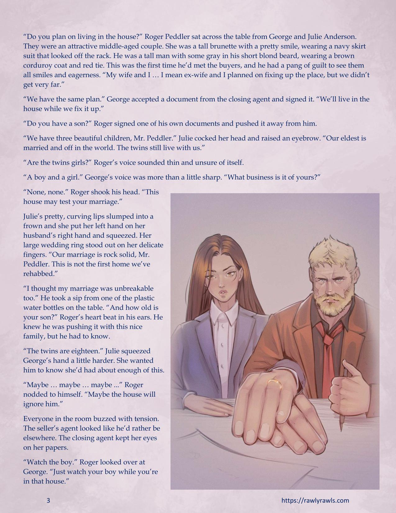 The Haunting Of Palmer Mansion [TenderMindd , RawlyRawls] Chapter 1 - Part 1 - Page 3