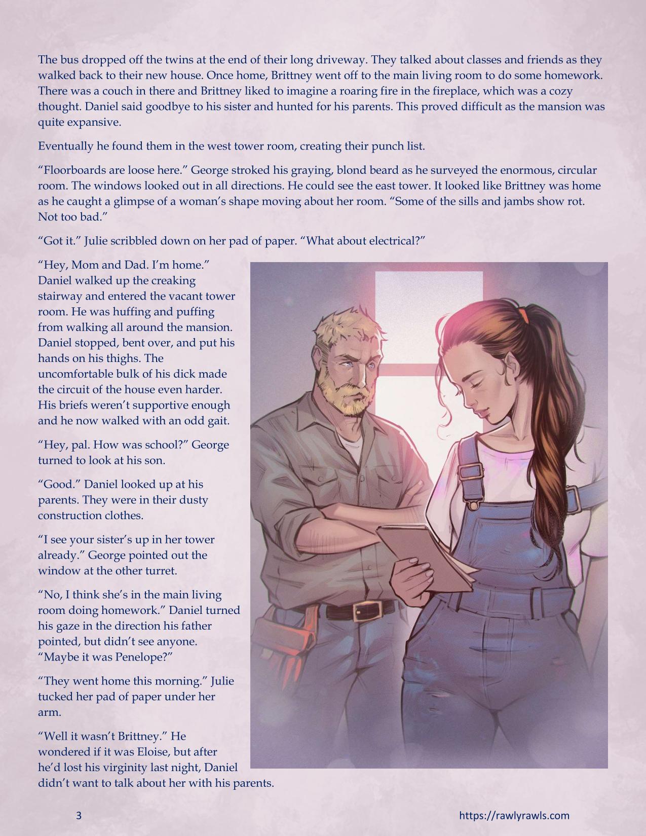The Haunting Of Palmer Mansion [TenderMindd , RawlyRawls] Chapter 2 - Part 1 - Page 3