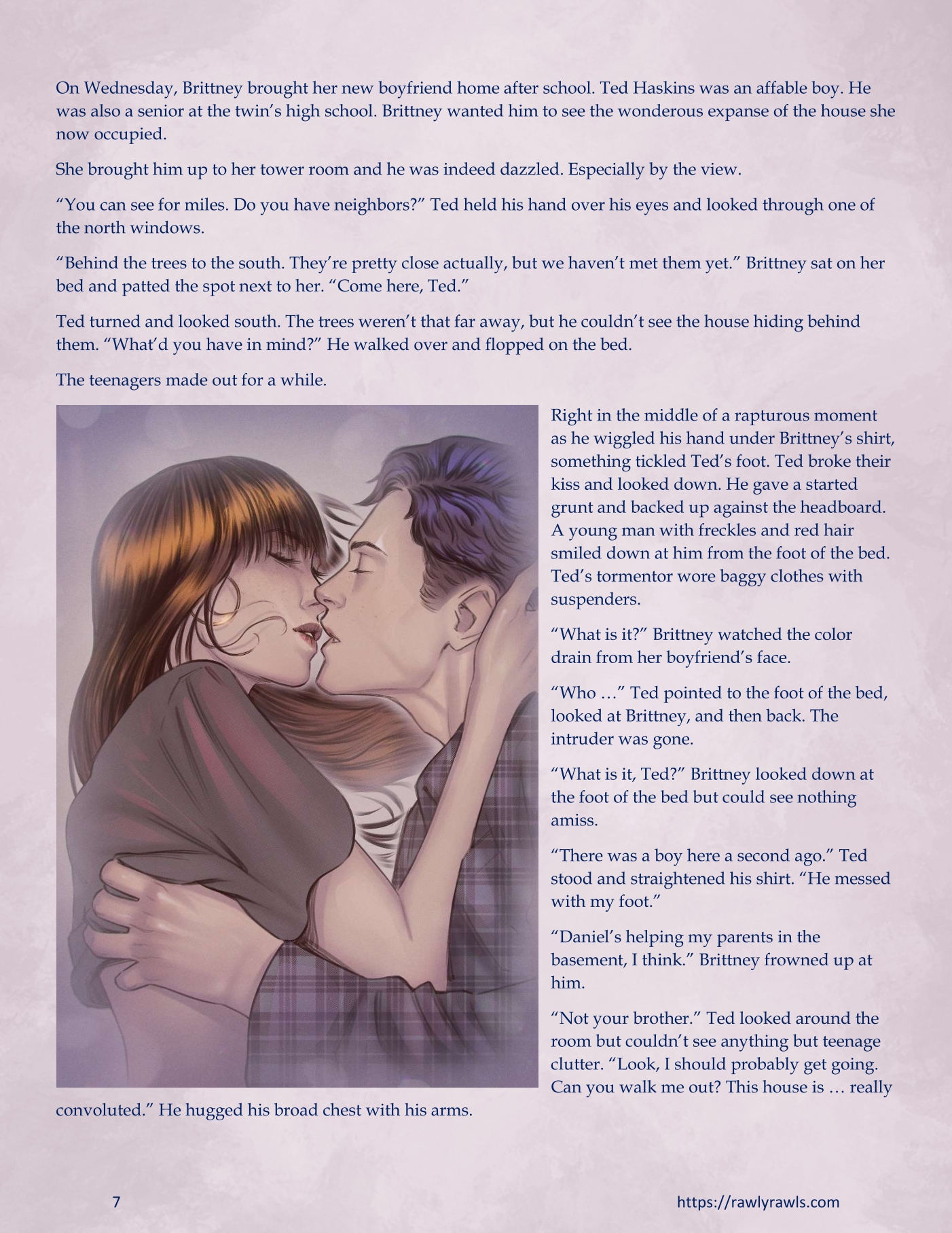 The Haunting Of Palmer Mansion [TenderMindd , RawlyRawls] Chapter 3 - Part 1 - Page 7